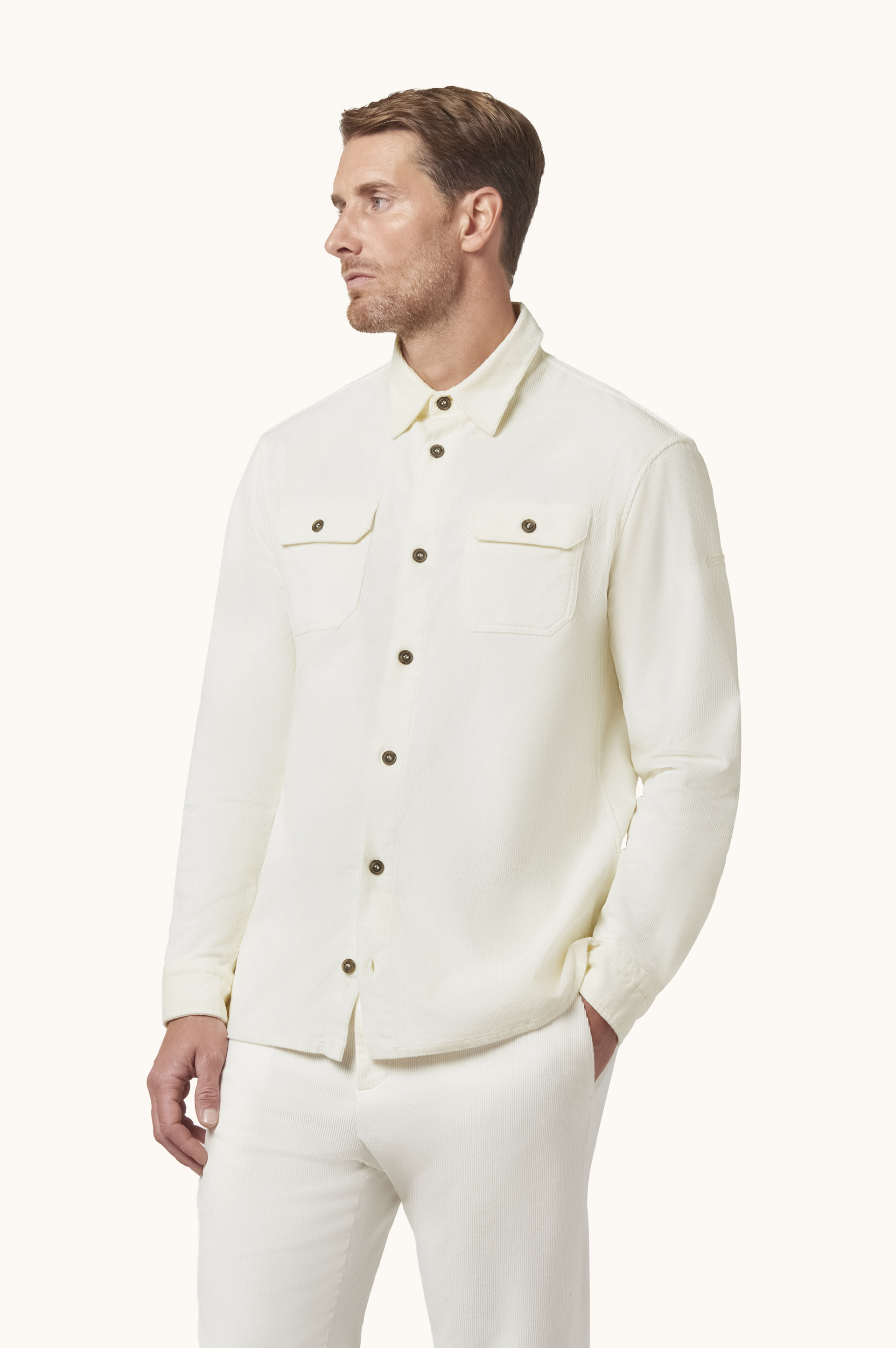Velvet Overshirt image number 0