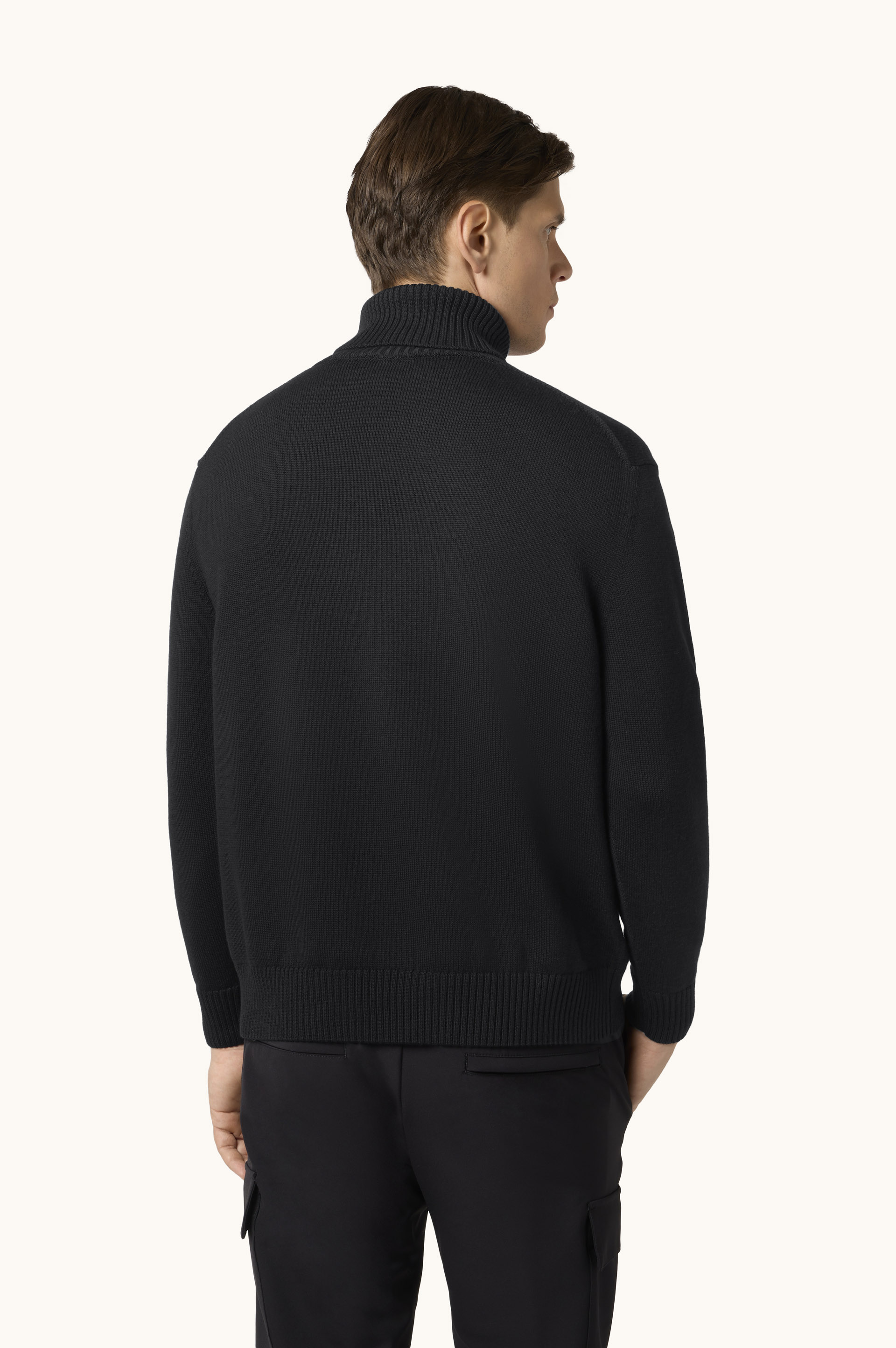 Soft Cool Touch wool turtleneck image number 3