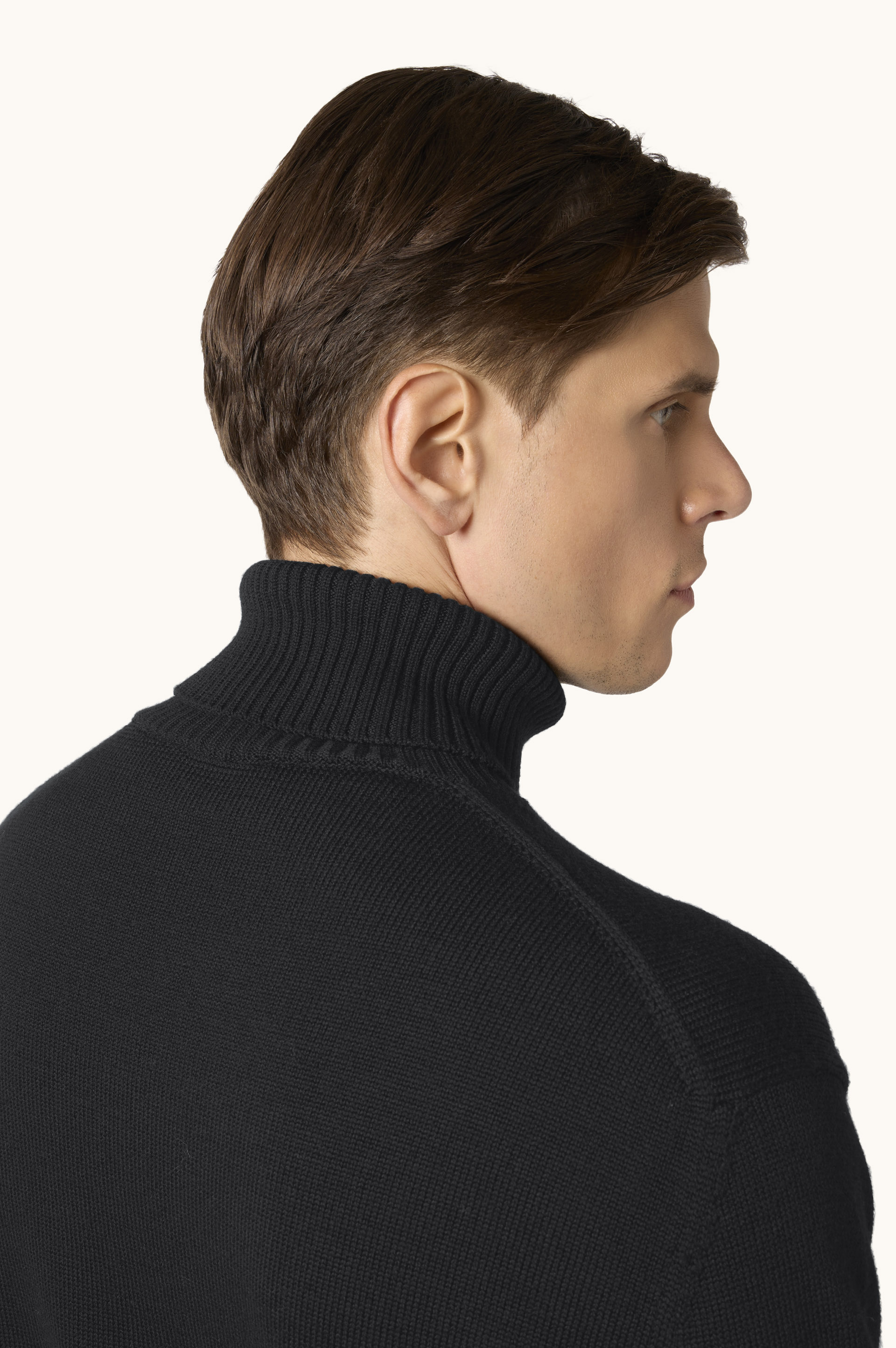 Soft Cool Touch wool turtleneck image number 5