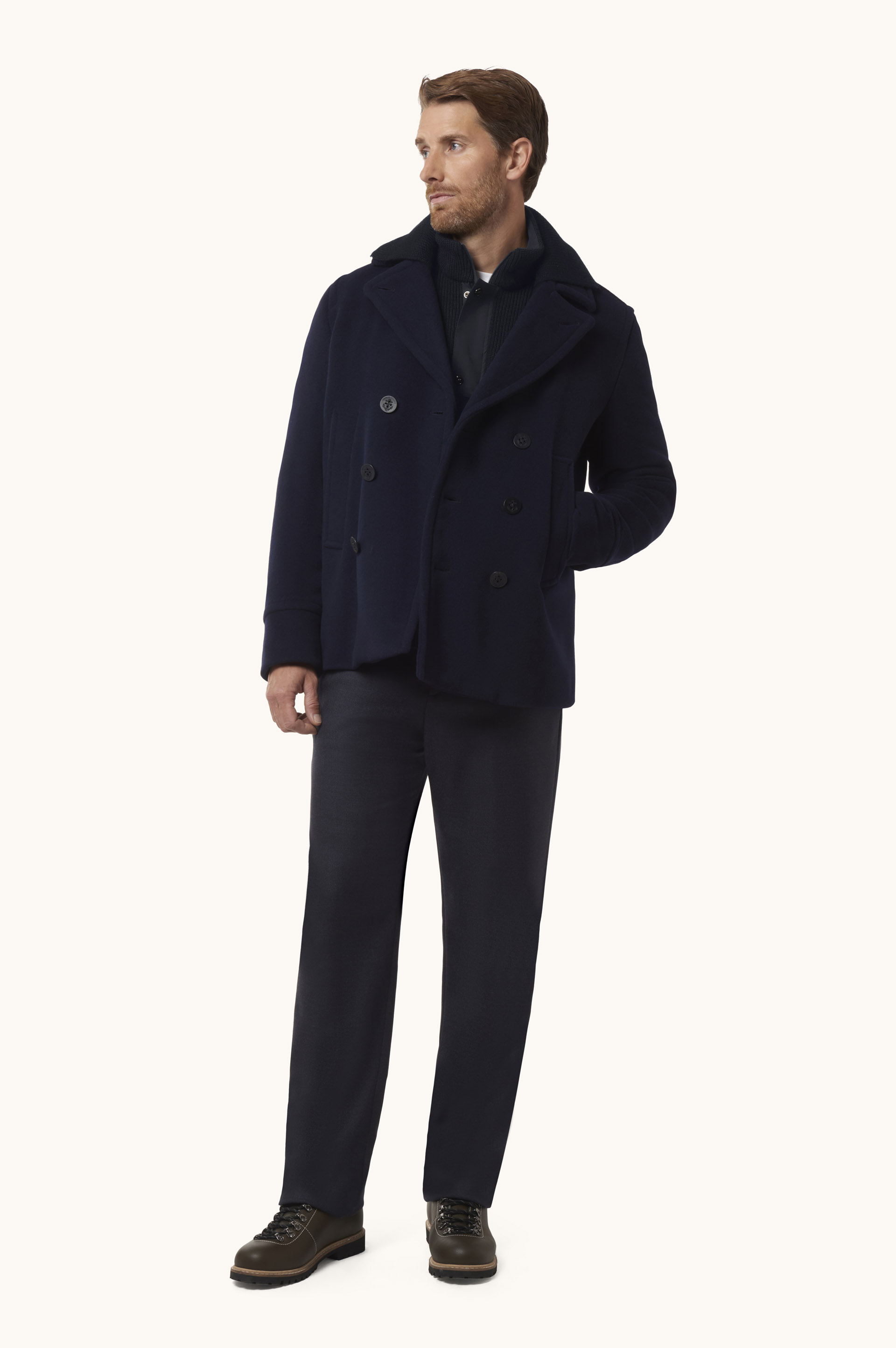 Jersey media cremallera en Tech Wool con detalles Typhoon&reg; image number 2
