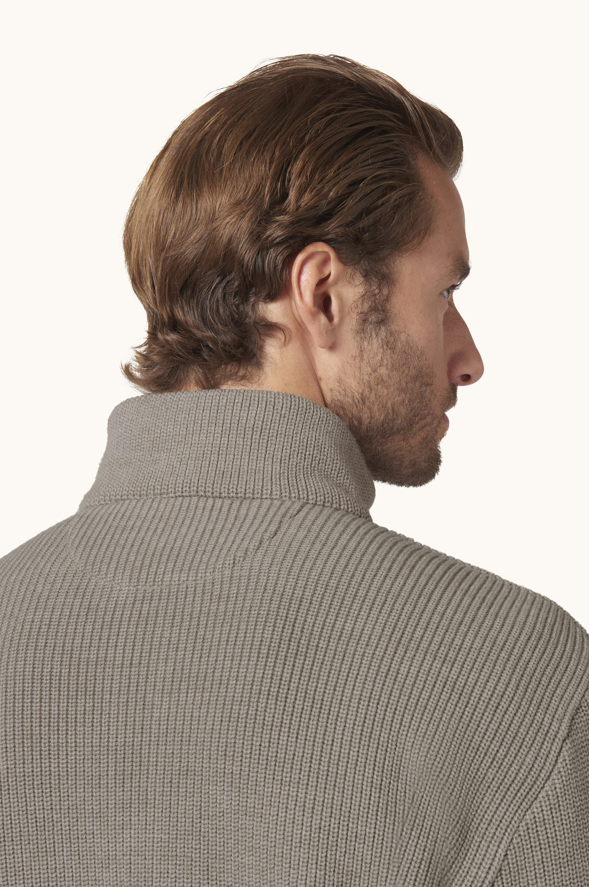 Джемпер с молнией до середины из Tech Wool с деталями Typhoon&reg; image number 4