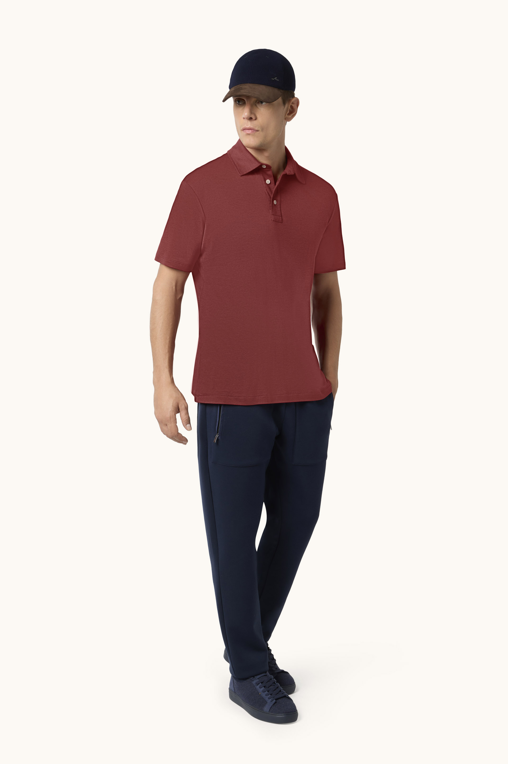 Polo X-Soft de algod&oacute;n Interlock image number 2