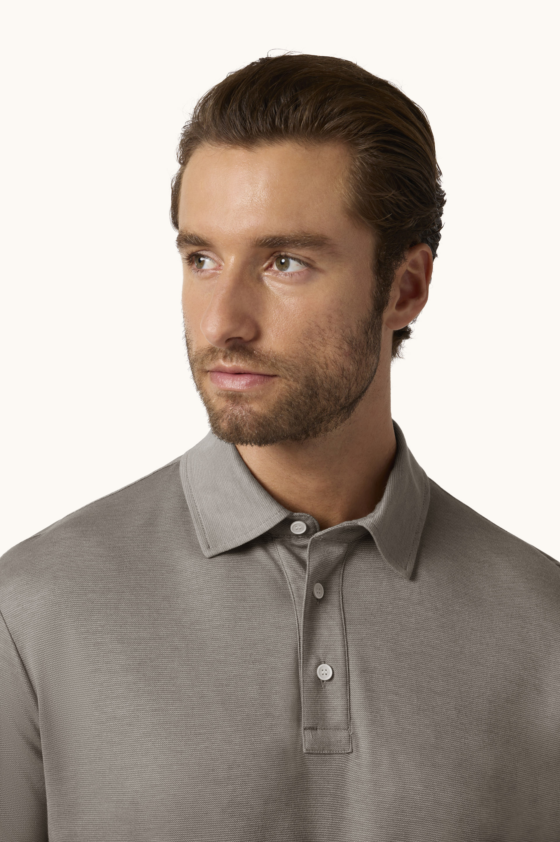 X-Soft Interlock cotton polo shirt image number 4