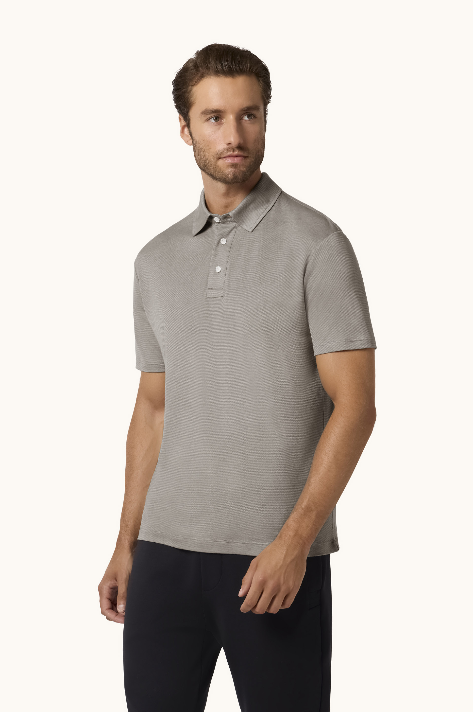 X-Soft Interlock cotton polo shirt image number 0