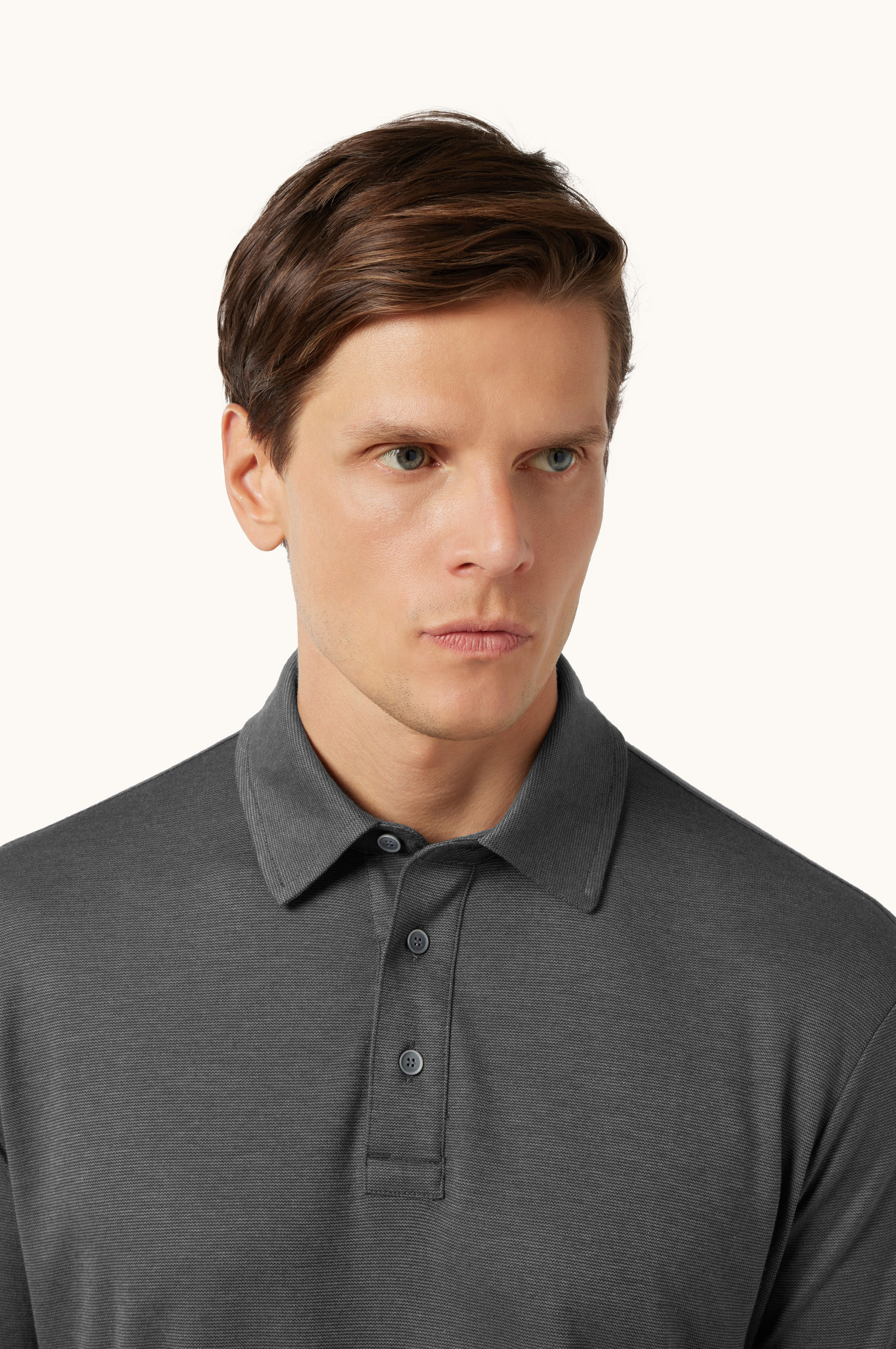 X-Soft Interlock cotton polo shirt image number 4