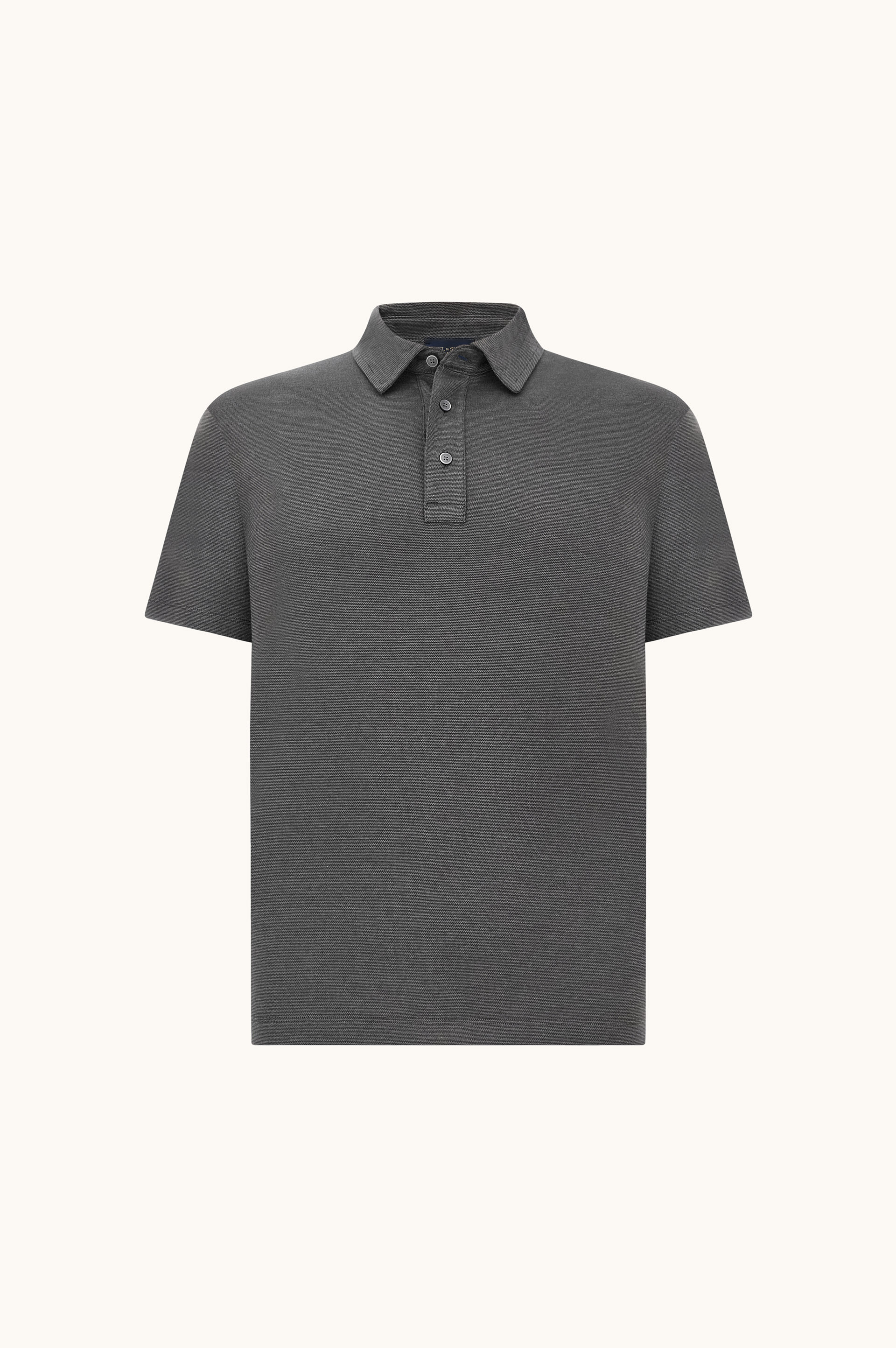 X-Soft Interlock cotton polo shirt image number 1