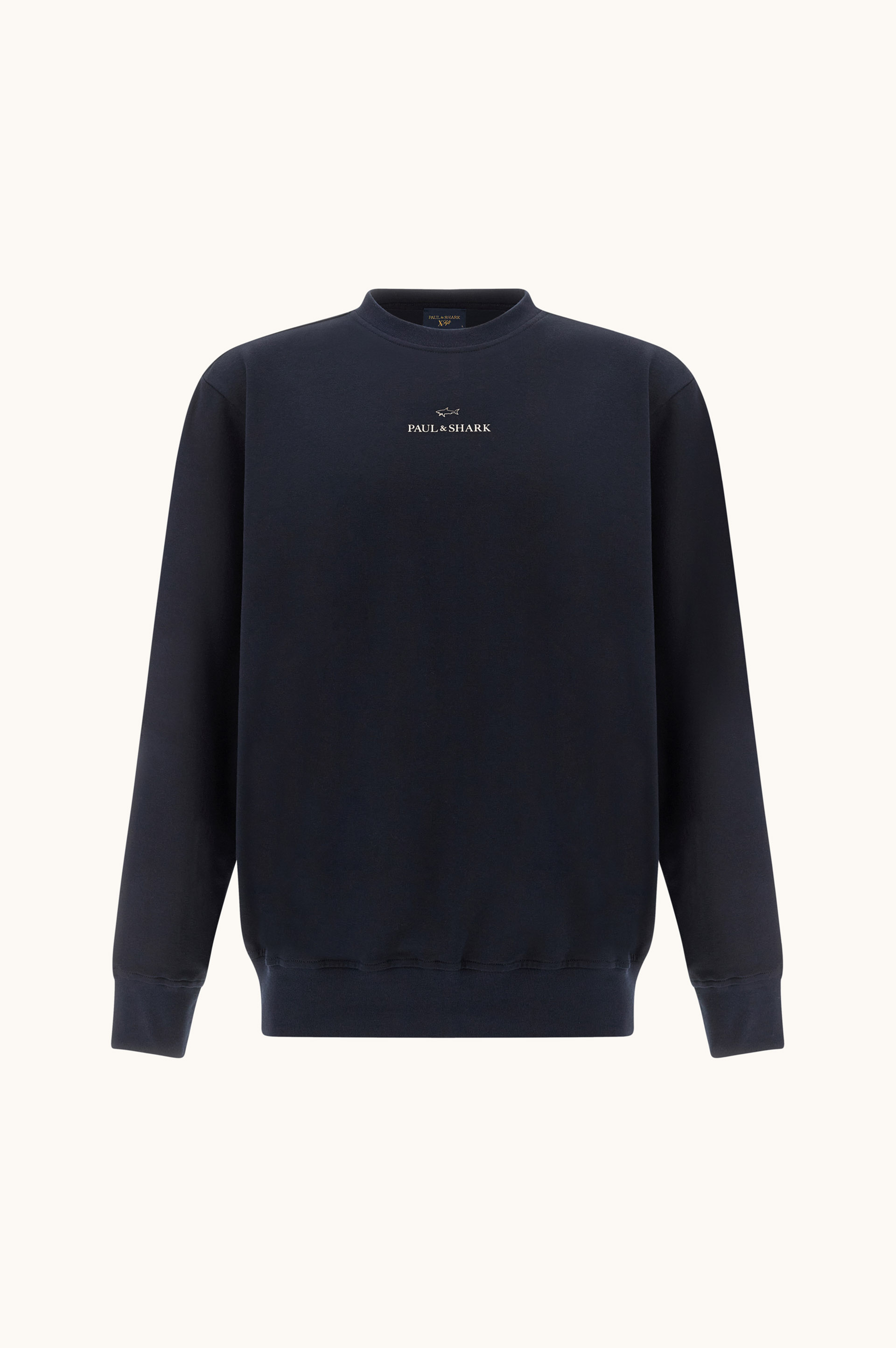 X-Soft cotton sweatshirt with logo print image number 0