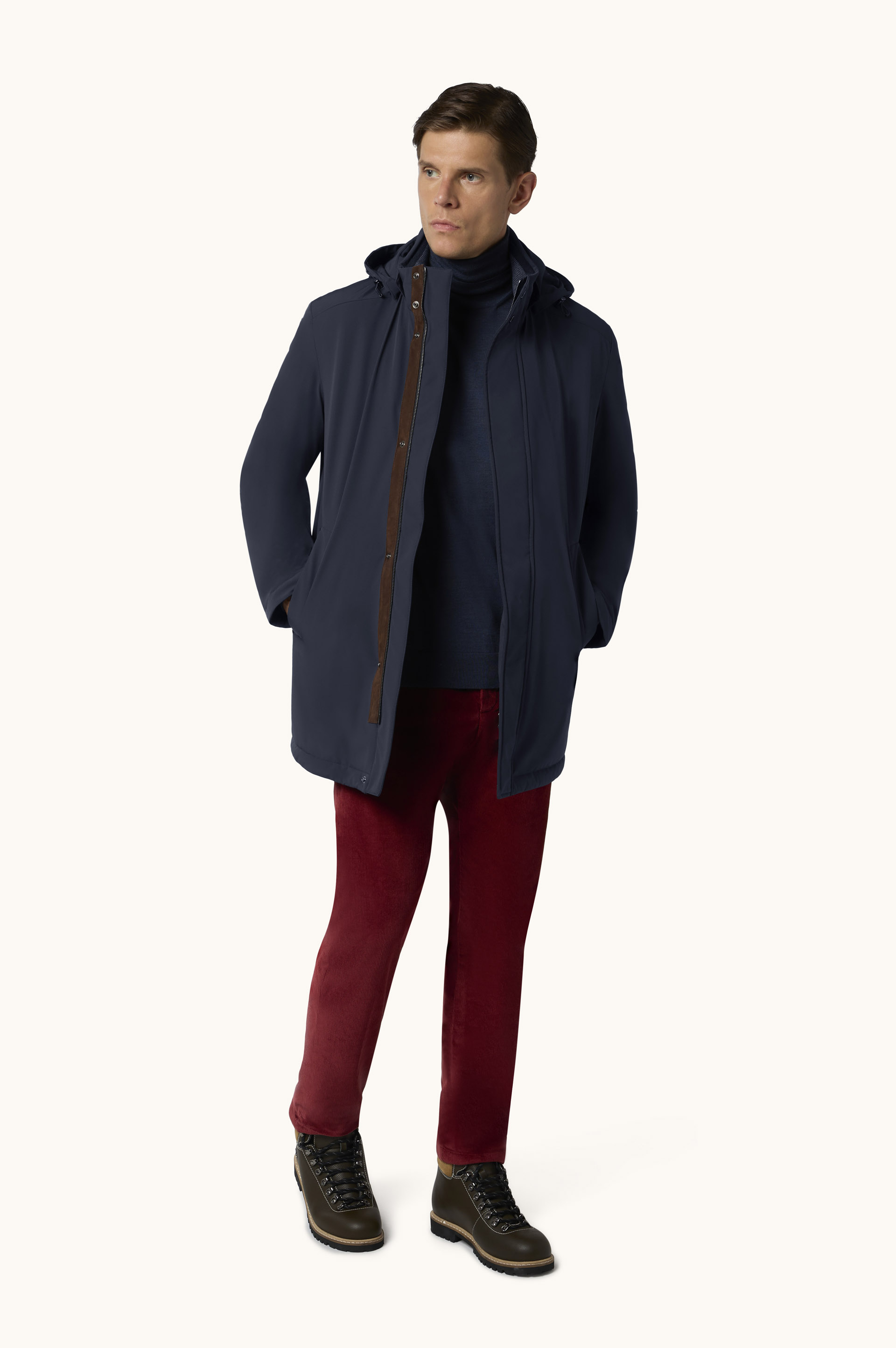 Car coat Typhoon&reg; Re-4X4 Stretch with suede details image number 2