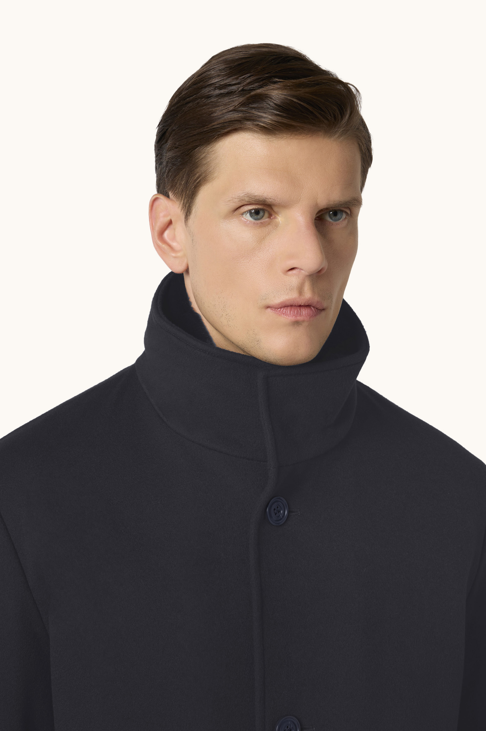 Cashmere car coat image number 4