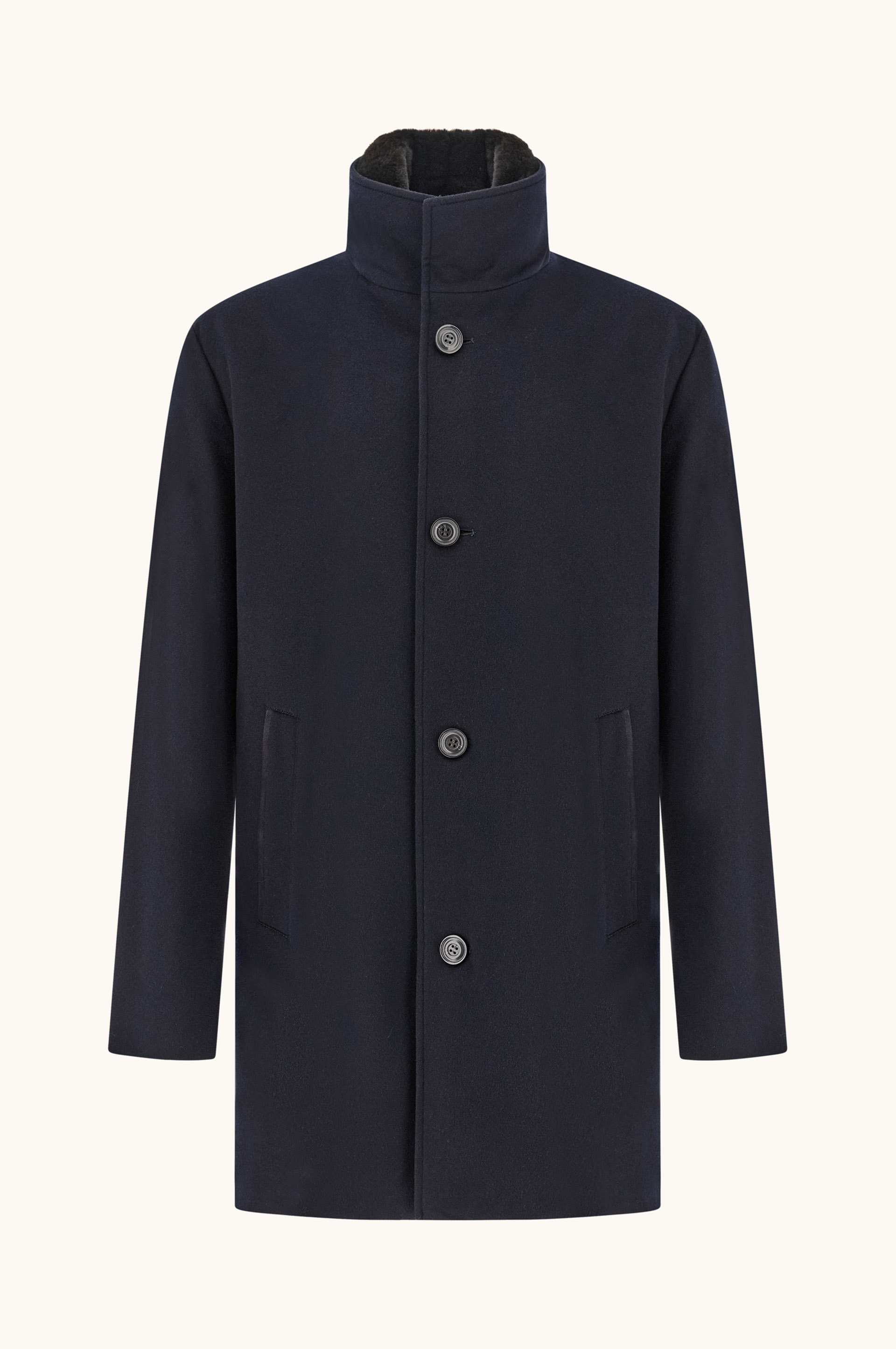 Cashmere car coat image number 1