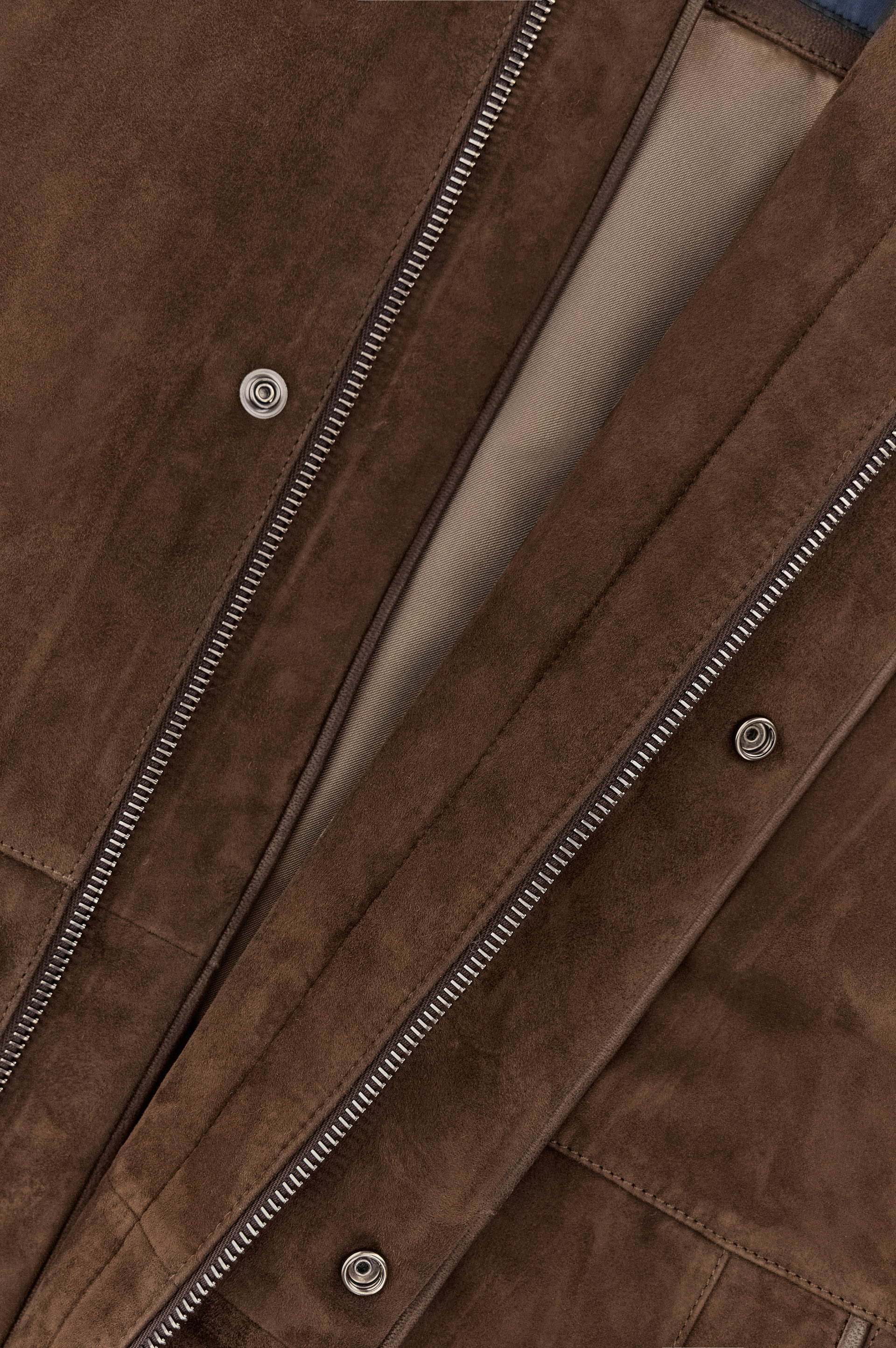 Bomber in suede Aqualeather image number 6