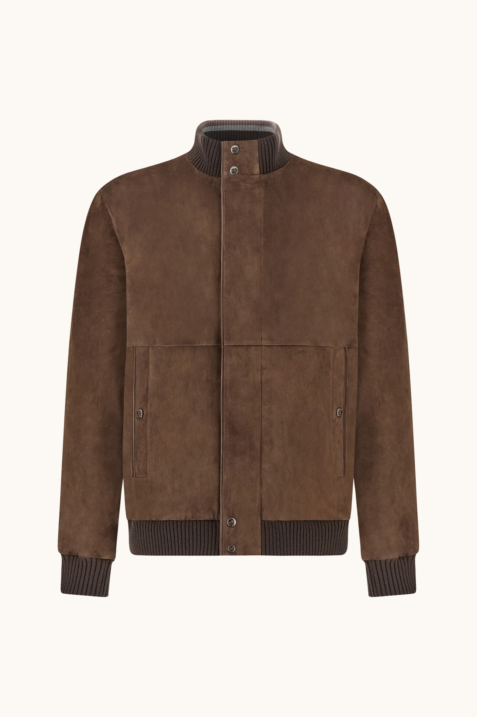 Bomber in suede Aqualeather image number 1