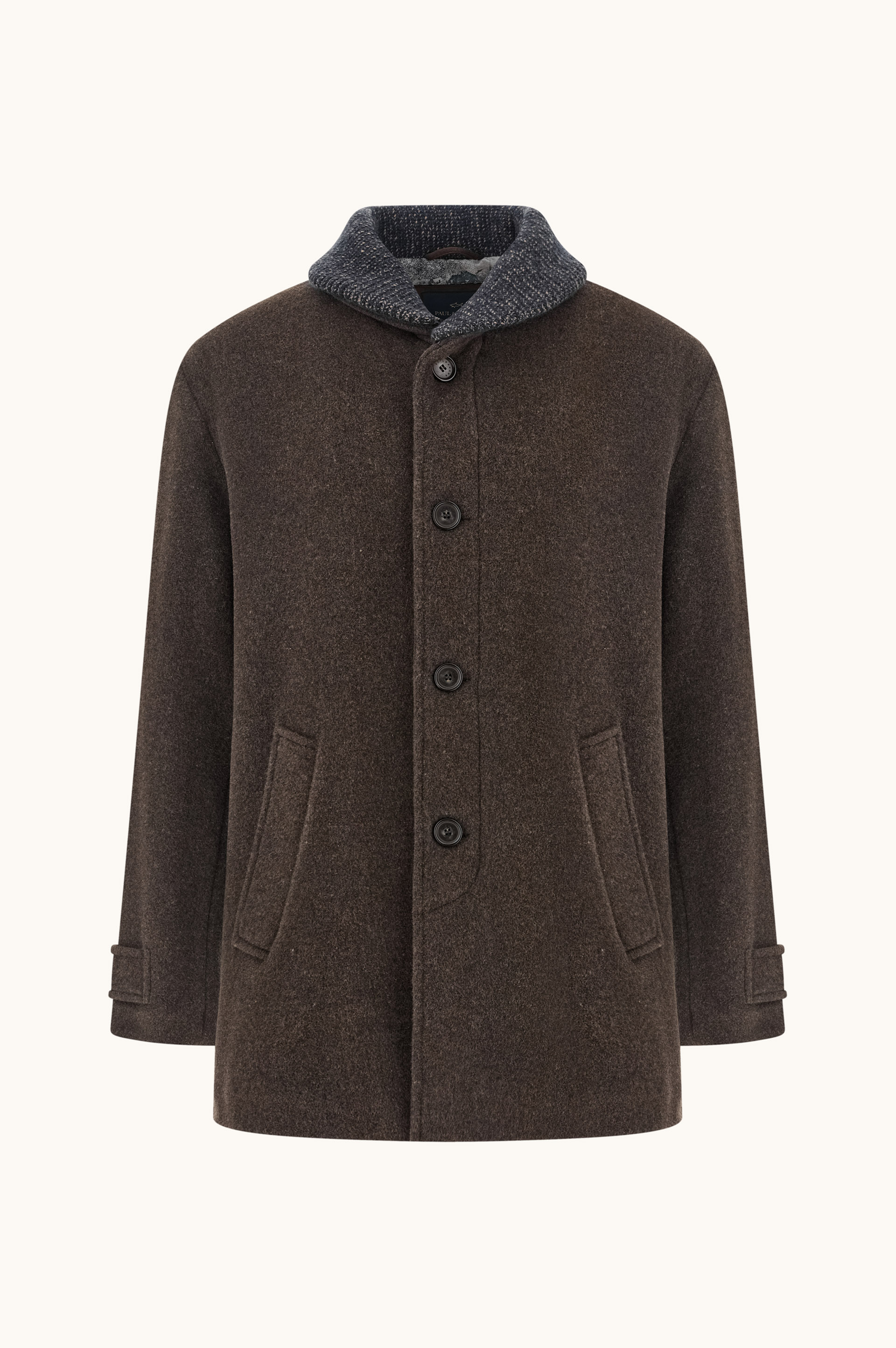 Car coat en laine et cachemire image number 1