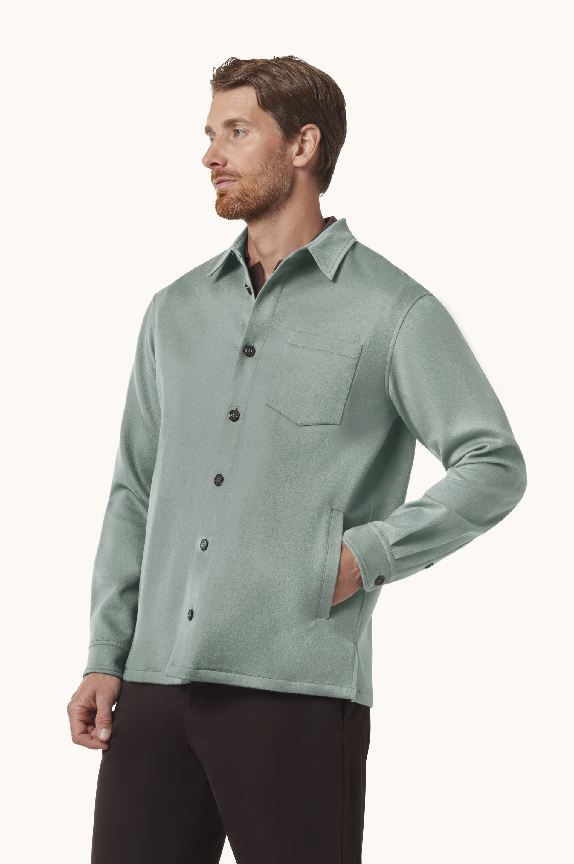 Cashmere Overshirt image number 0