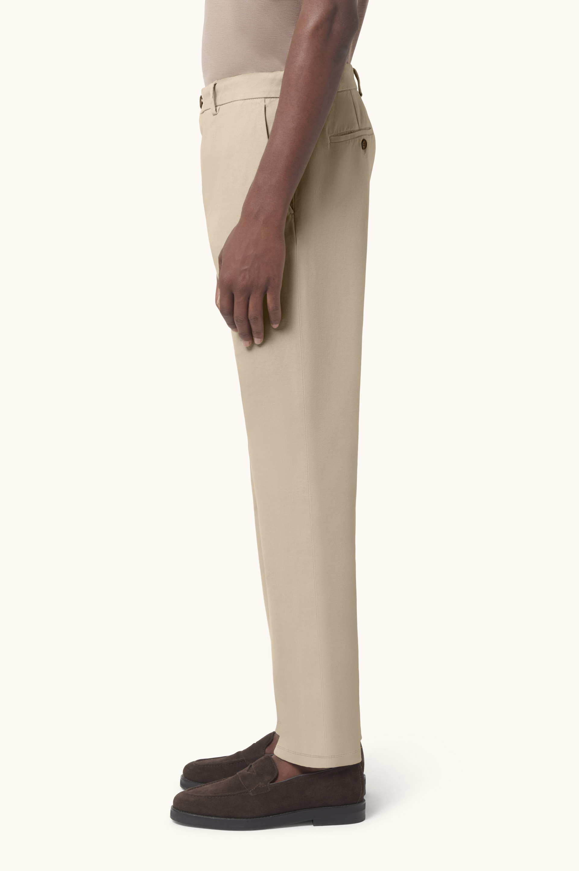 Bellagio Trousers in Cotton and Cashmere image number 4