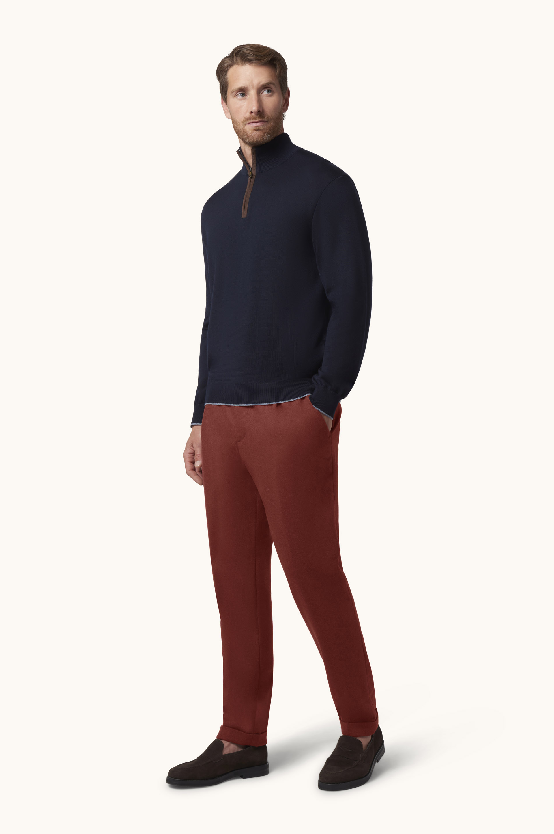 Alba wool blend trousers image number 2