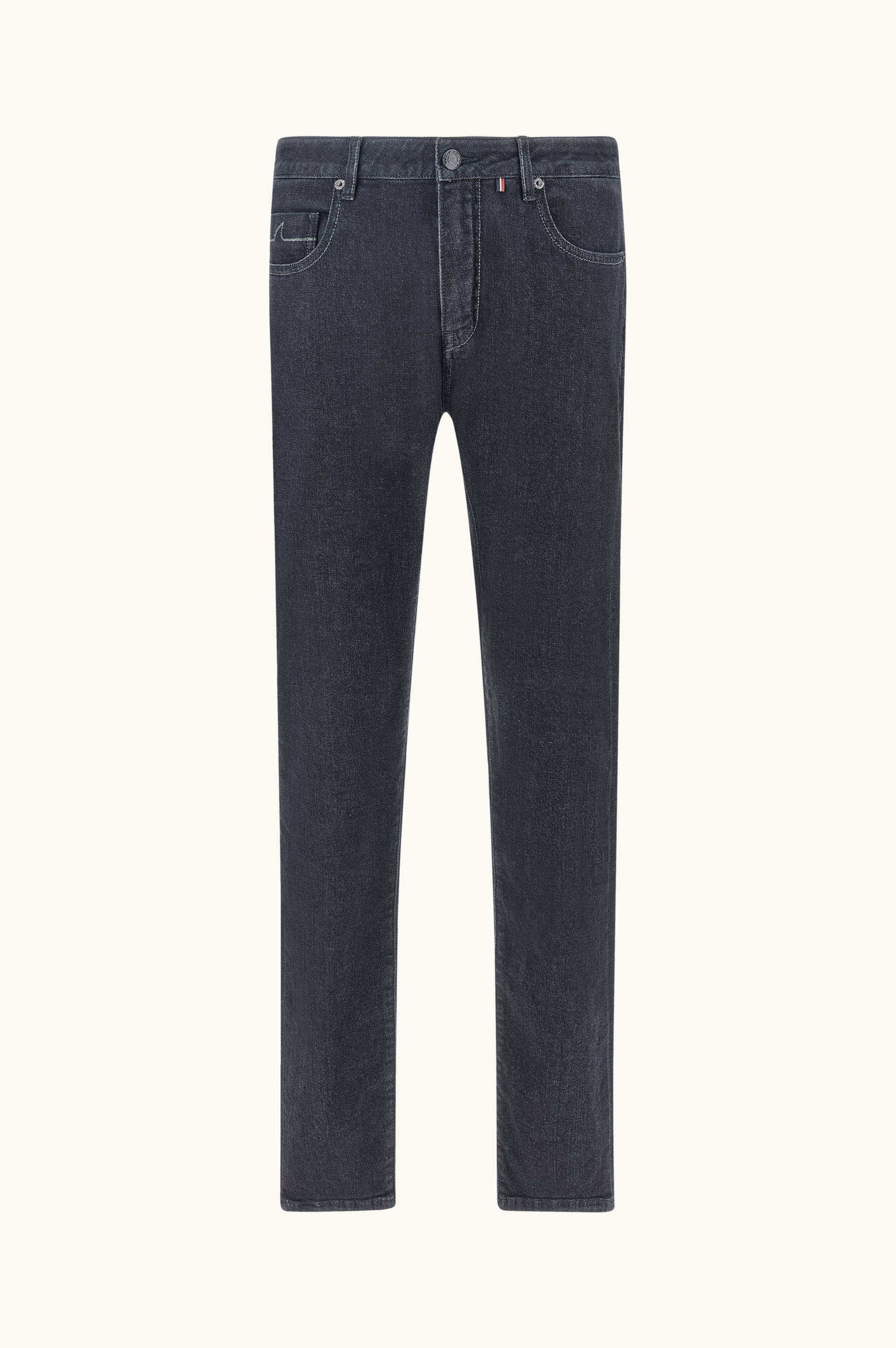Varese Black Rivet Jeans image number 1