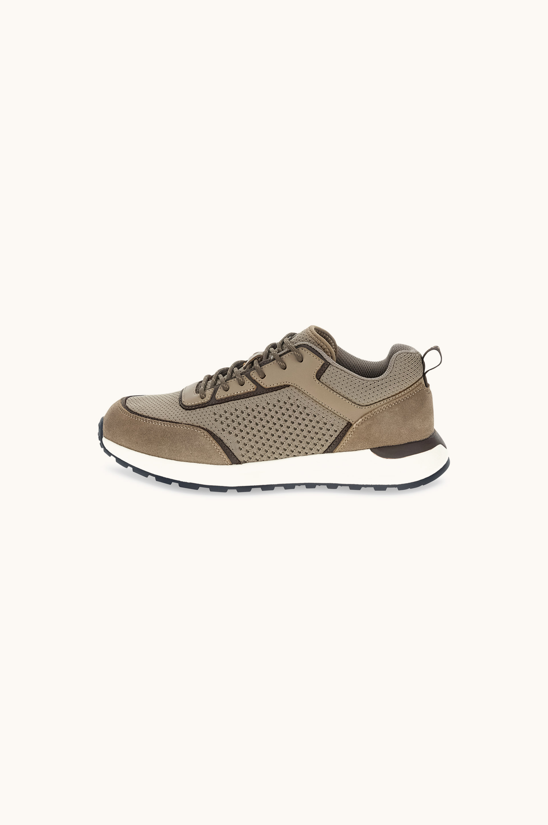 Knit and Leather Sneakers image number 3