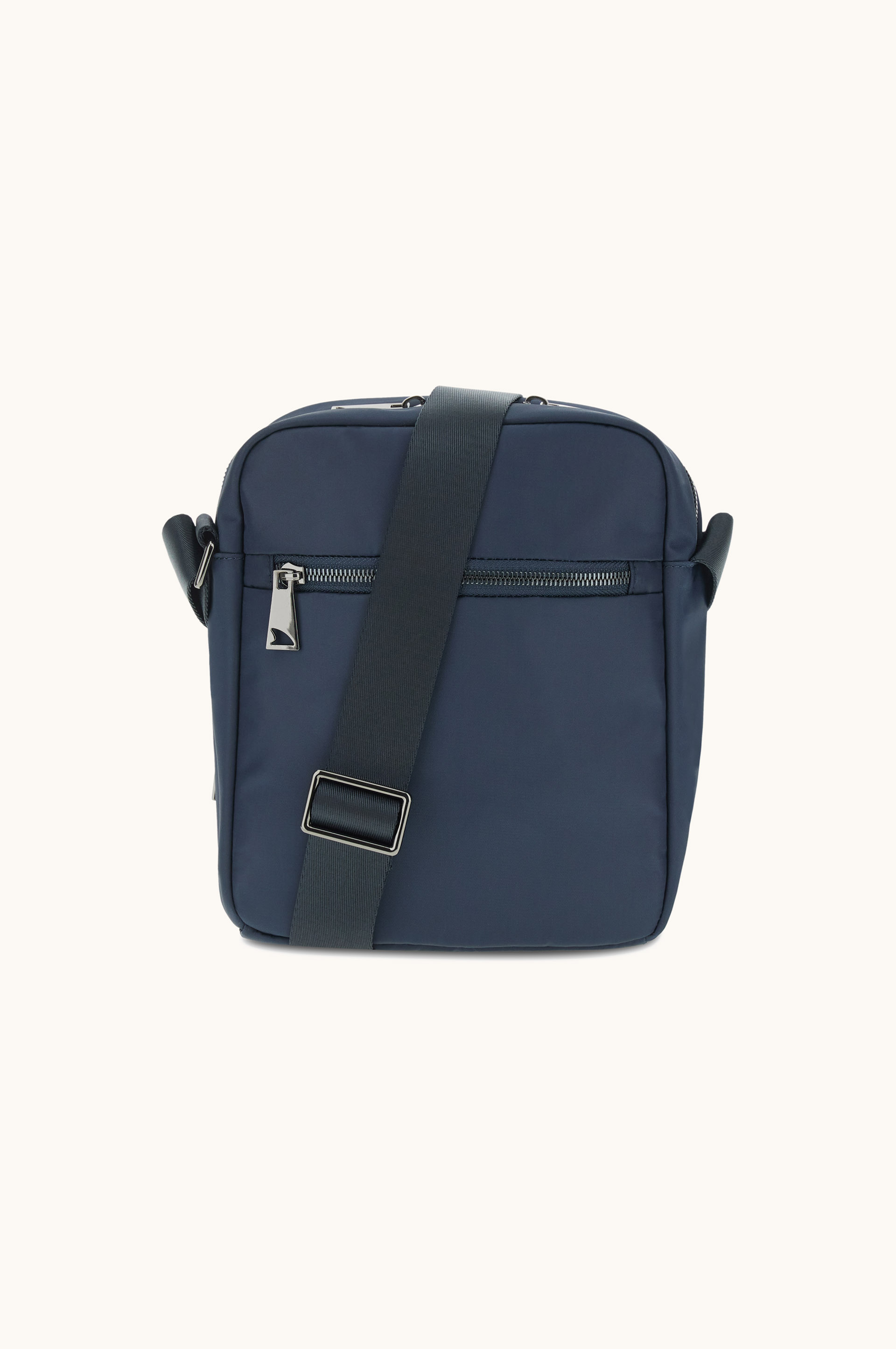 Milano Crossbody Bag in Nylon with Leather Trims image number 1