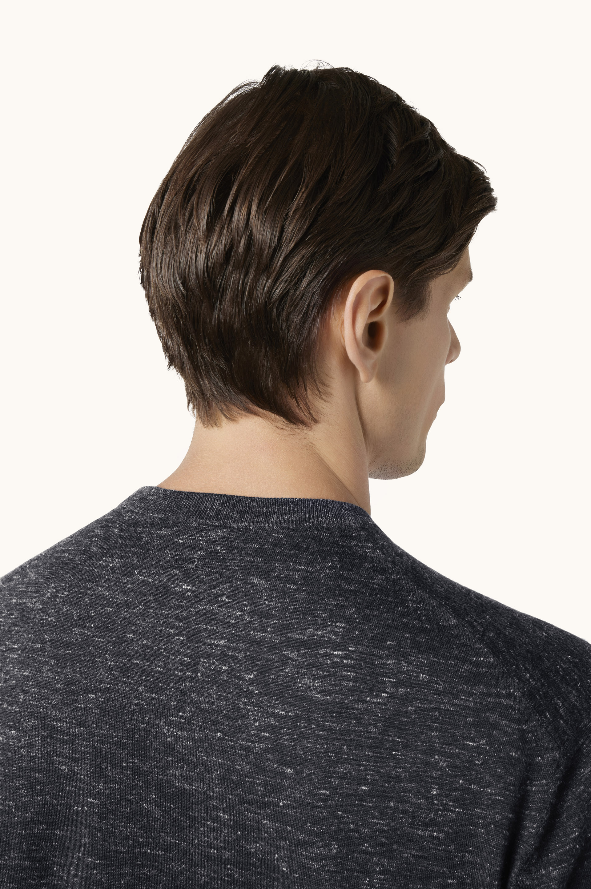T-shirt in cashmere, lino e seta image number 5
