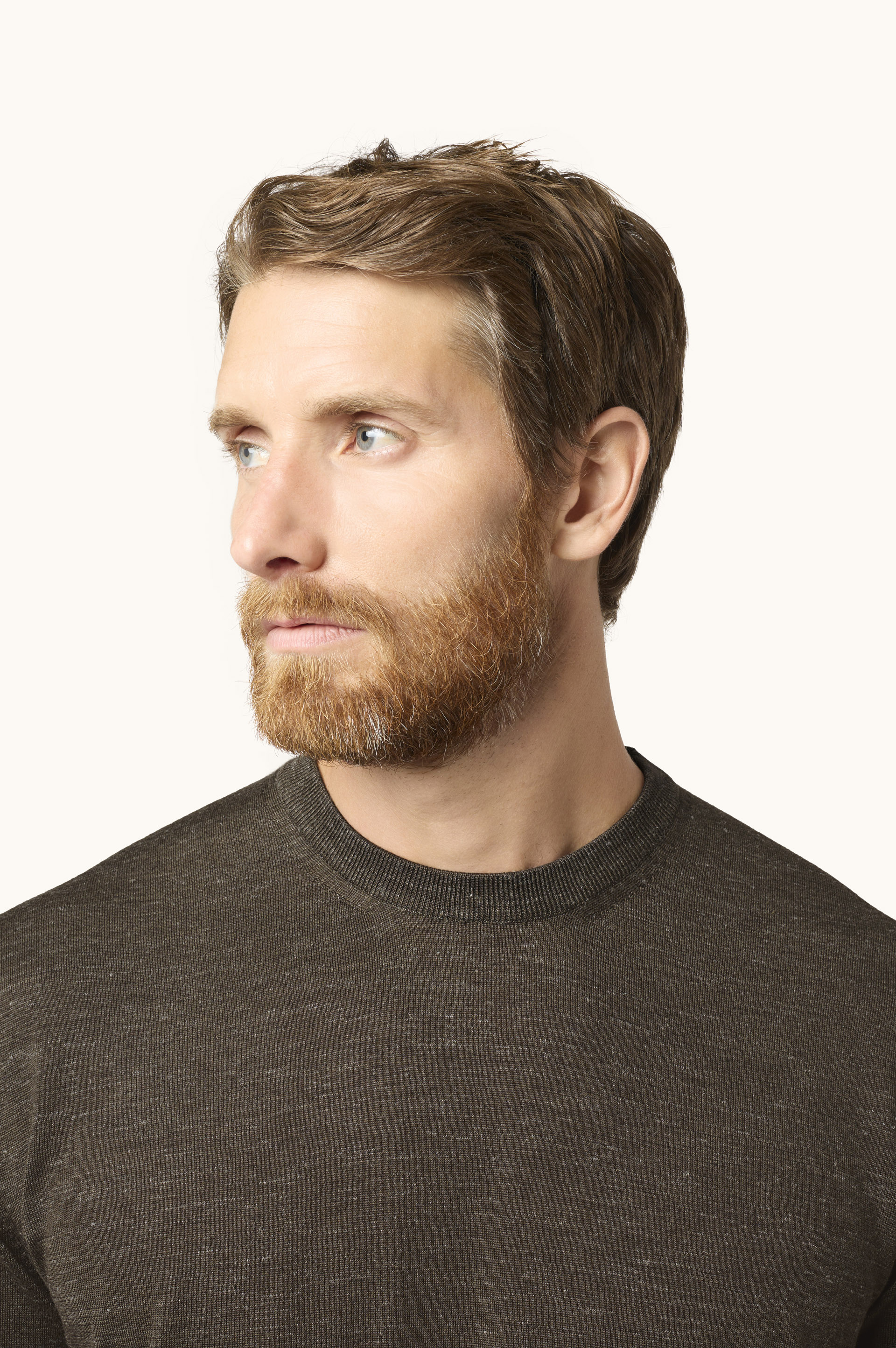 Cashmere, linen and silk T-shirt image number 4
