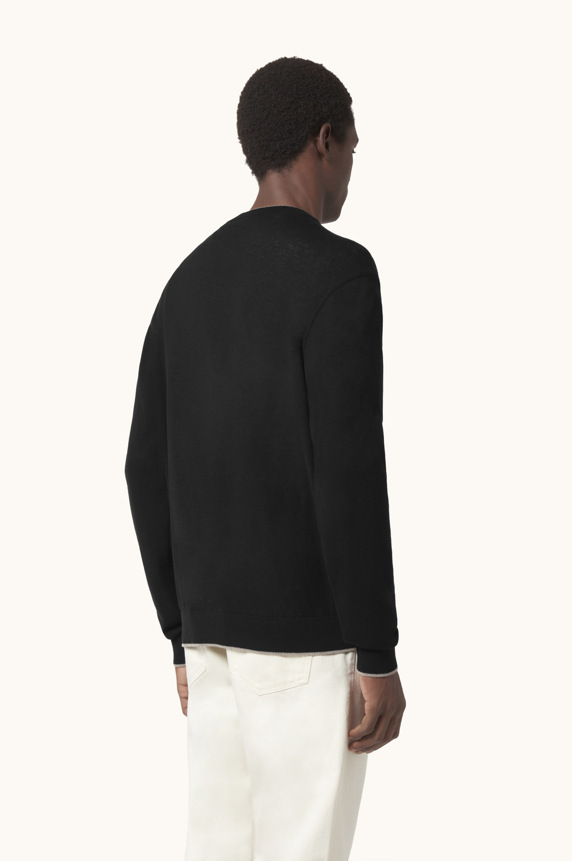 Piuma Wool Crewneck Sweater image number 3