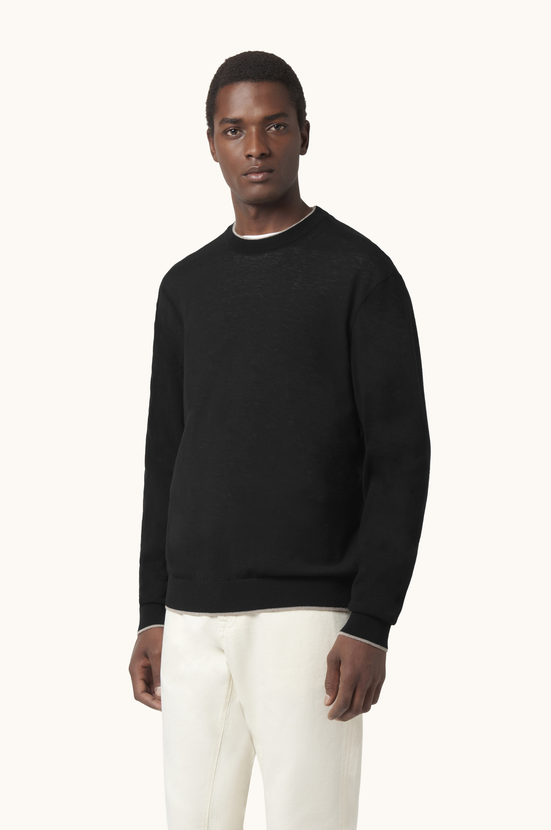Piuma Wool Crewneck Sweater image number 0
