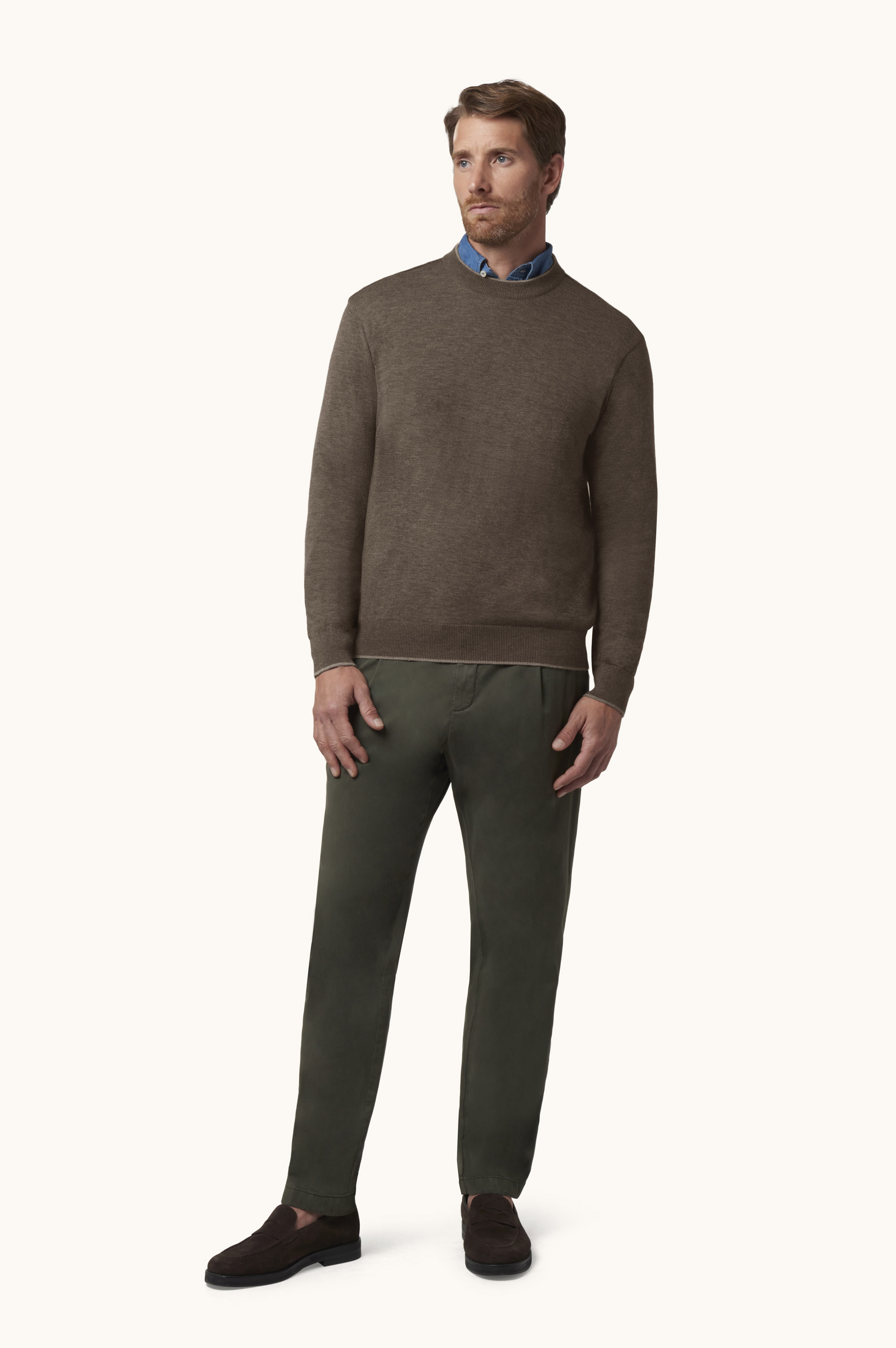 Piuma Wool Crewneck Sweater image number 2
