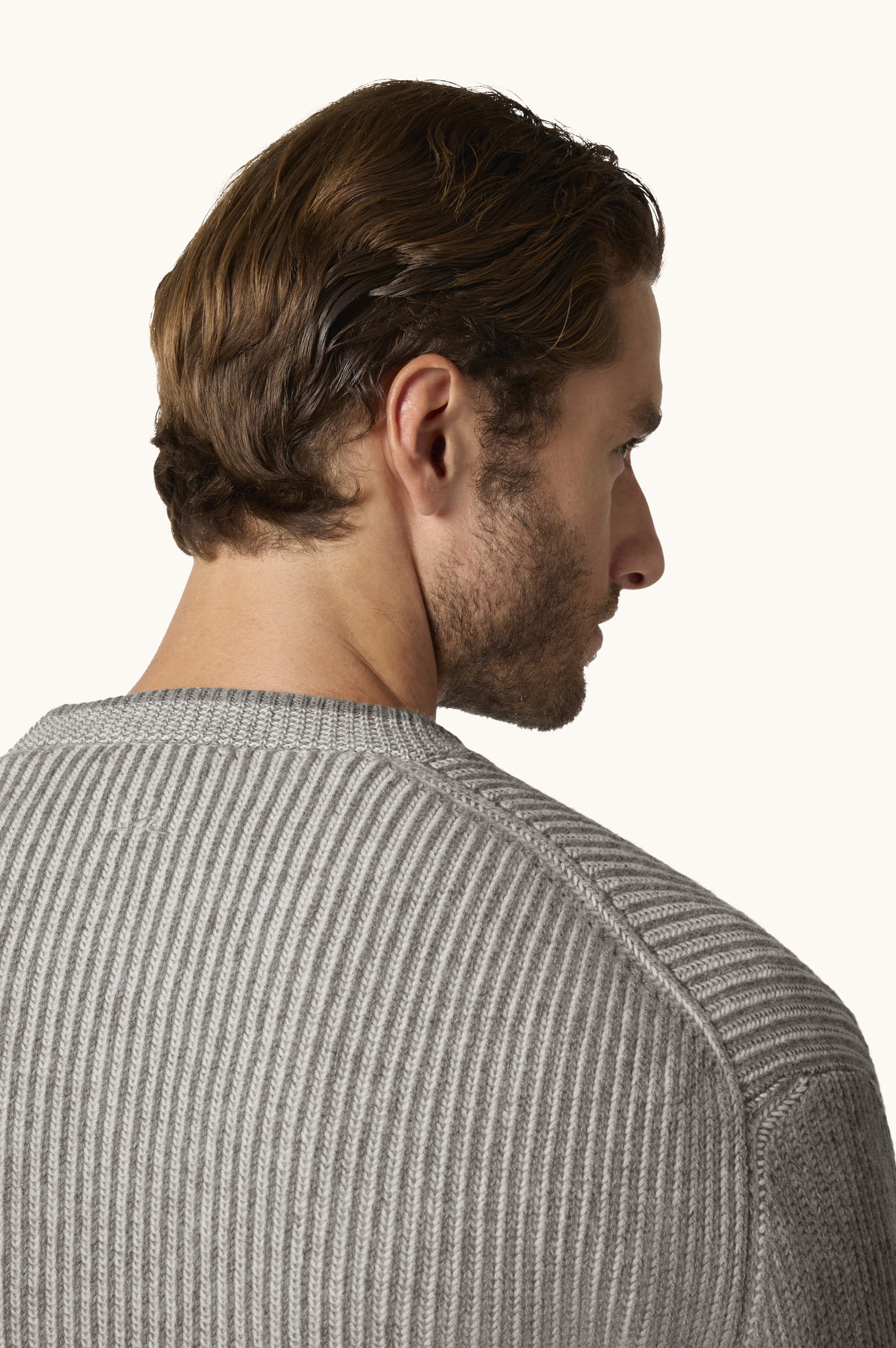 Wool and Cashmere Crewneck Sweater image number 5