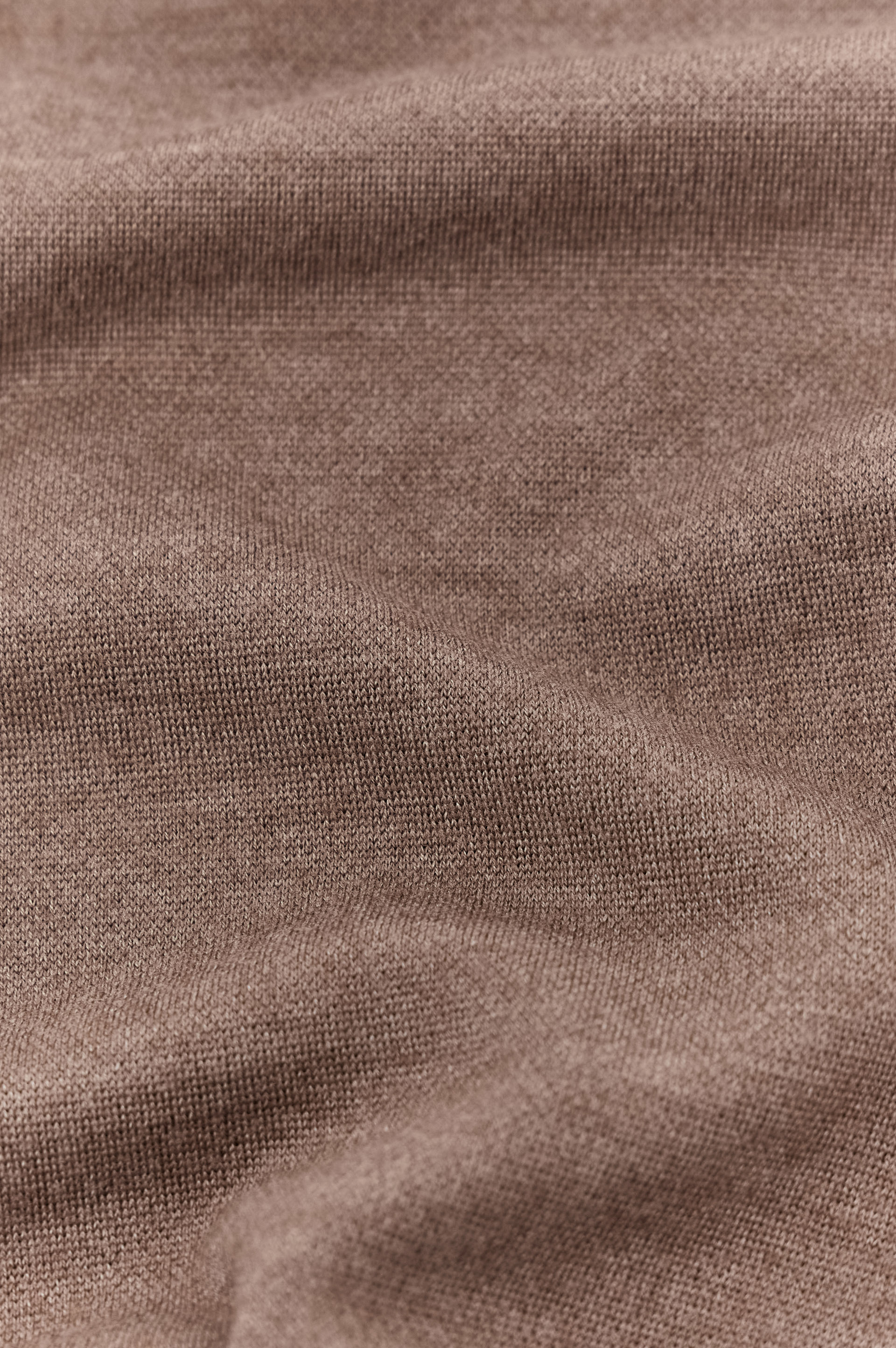 Wool and silk crewneck with contrast trim image number 6