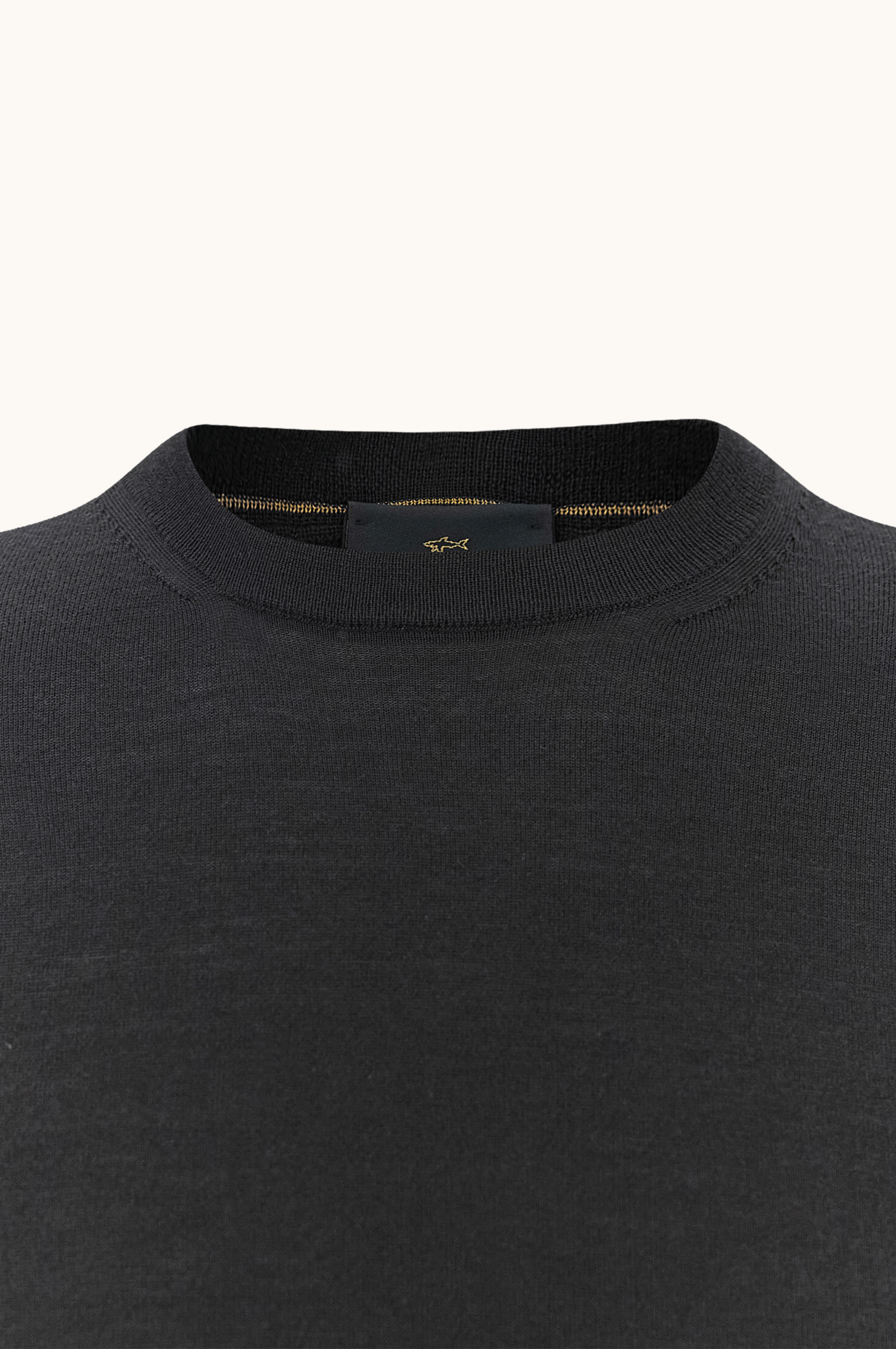 140's Superfine Merino wool T-shirt image number 6