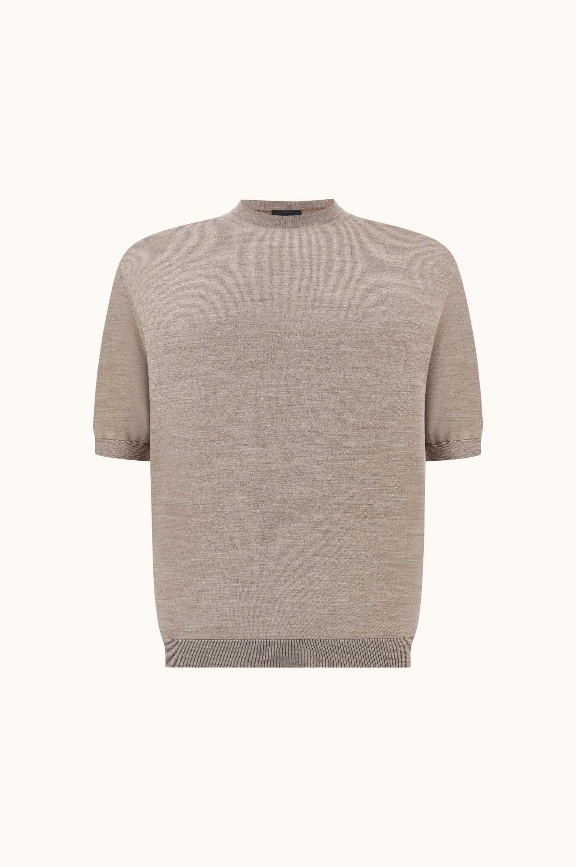 140's Superfine Merino wool T-shirt image number 1