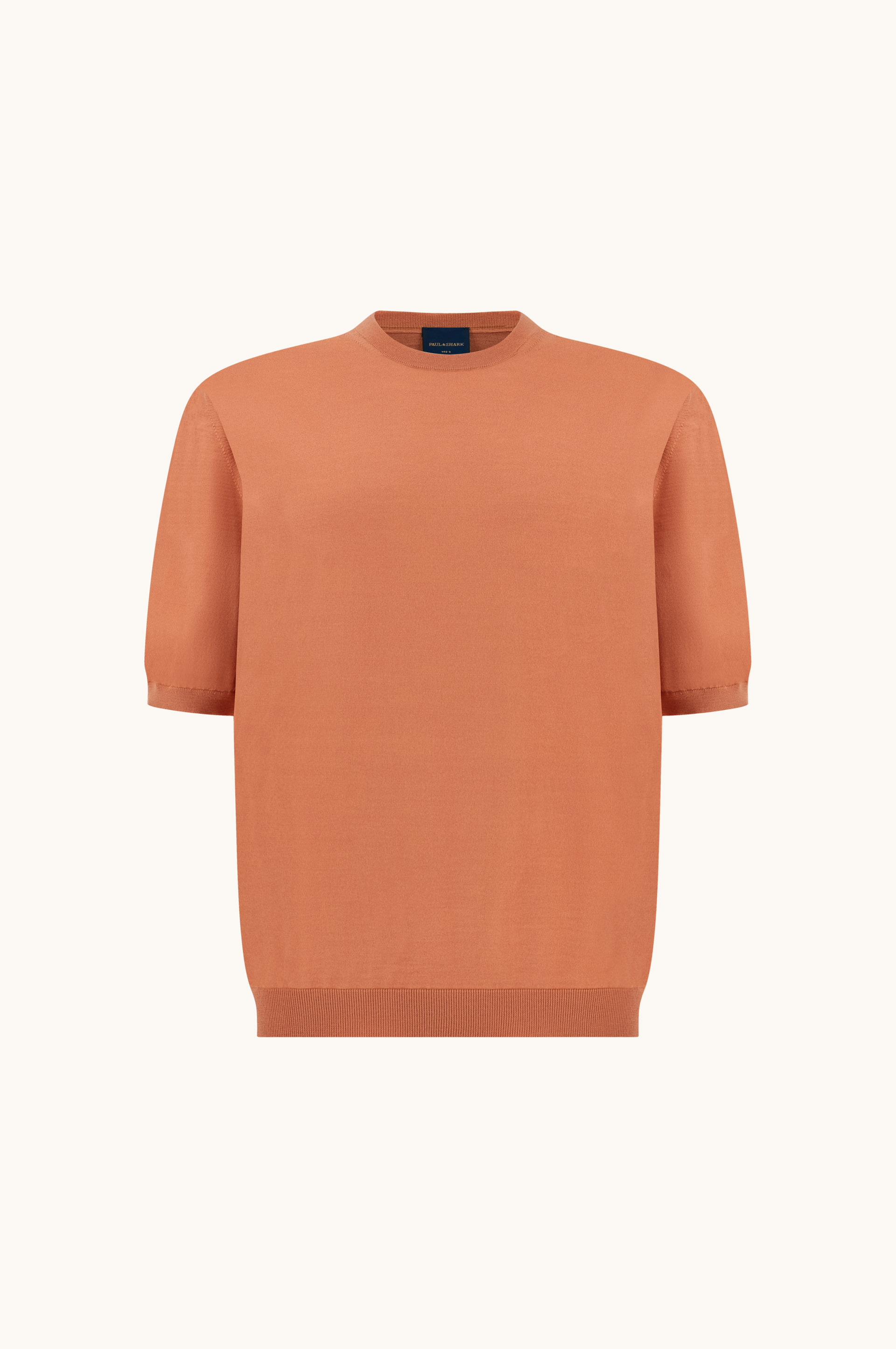 140's Superfine Merino wool T-shirt image number 1