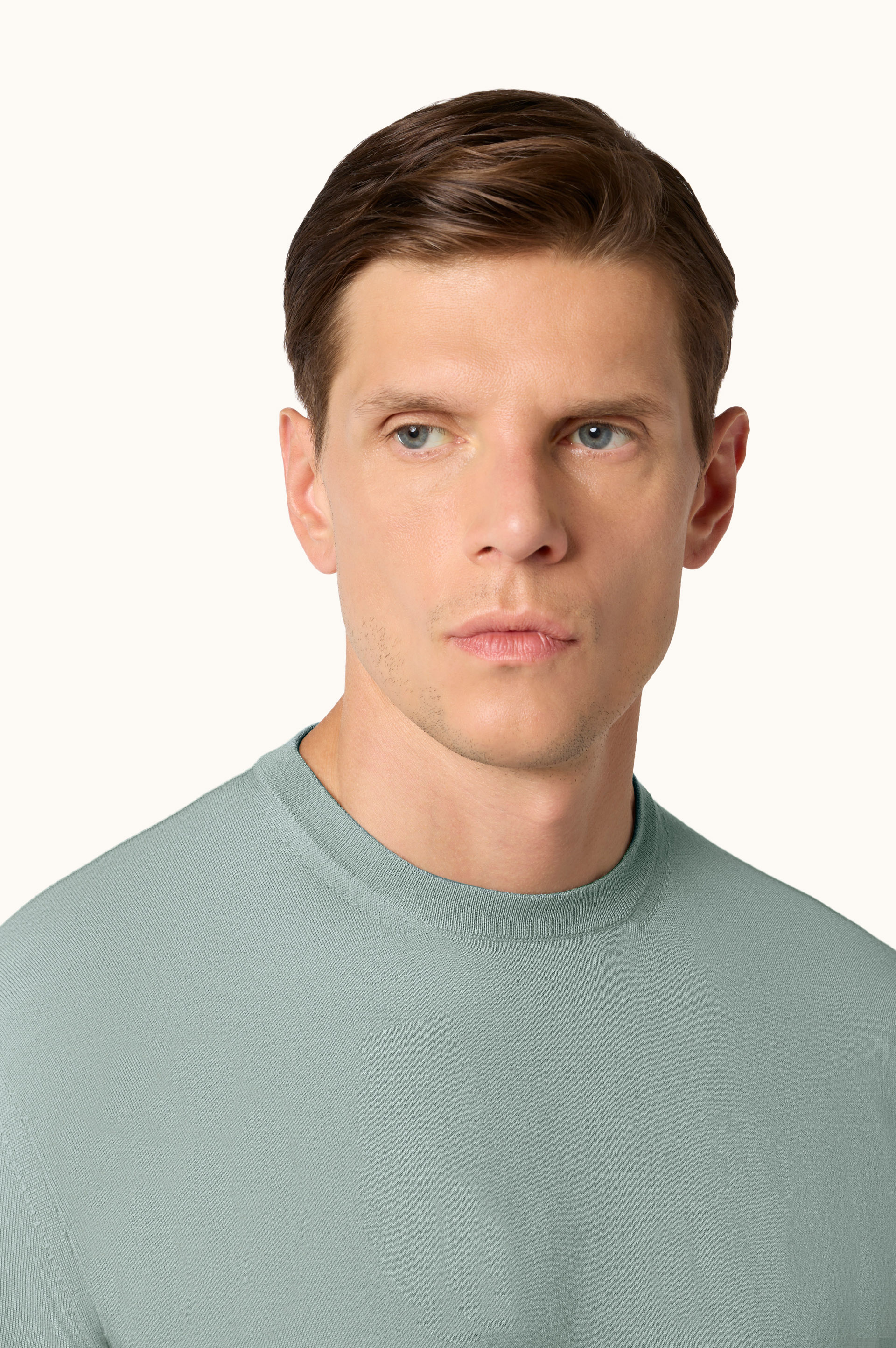 T-shirt en laine m&eacute;rinos Superfine 140's image number 3