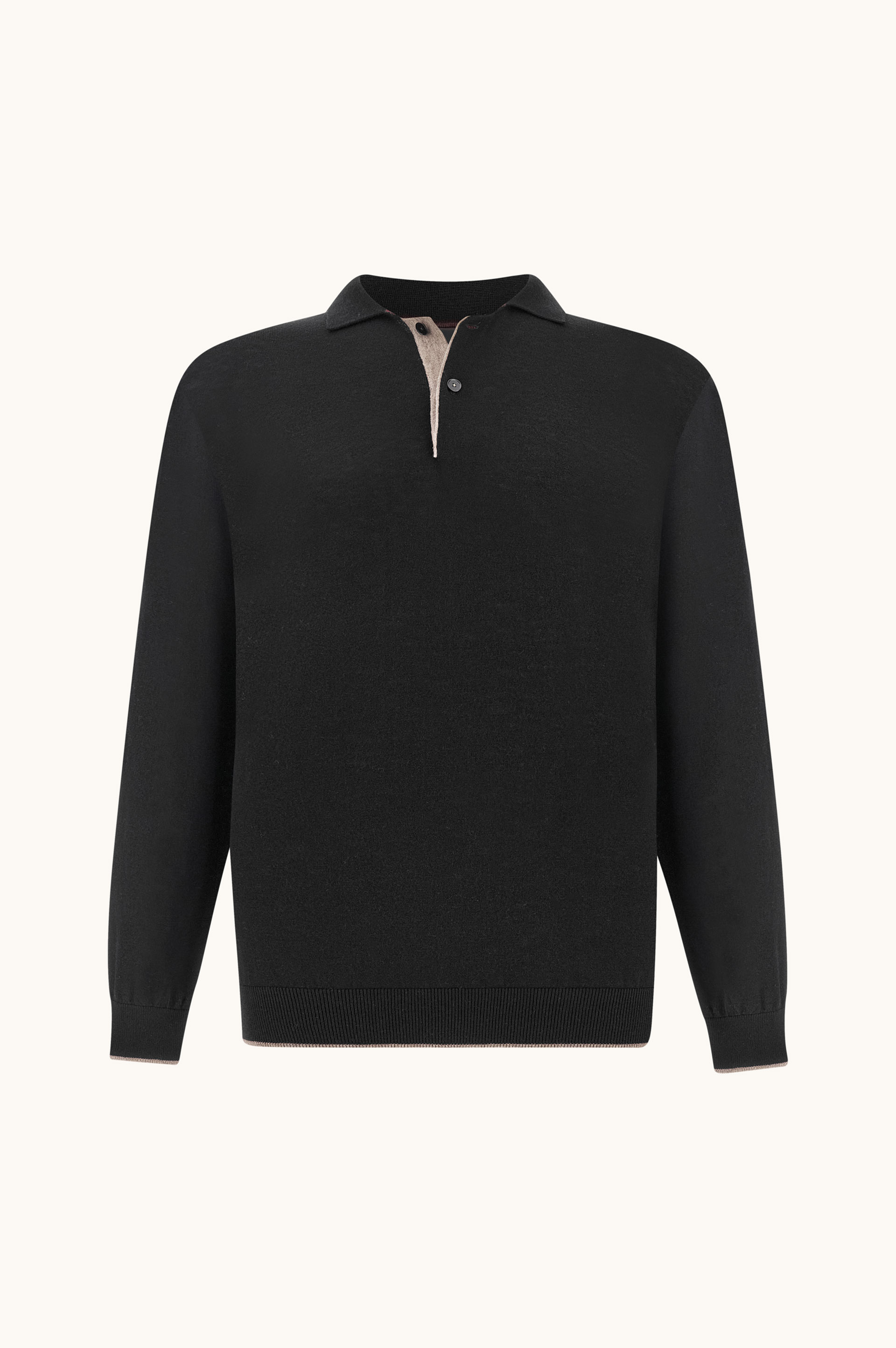 Poloshirt aus Piuma-Wolle image number 0