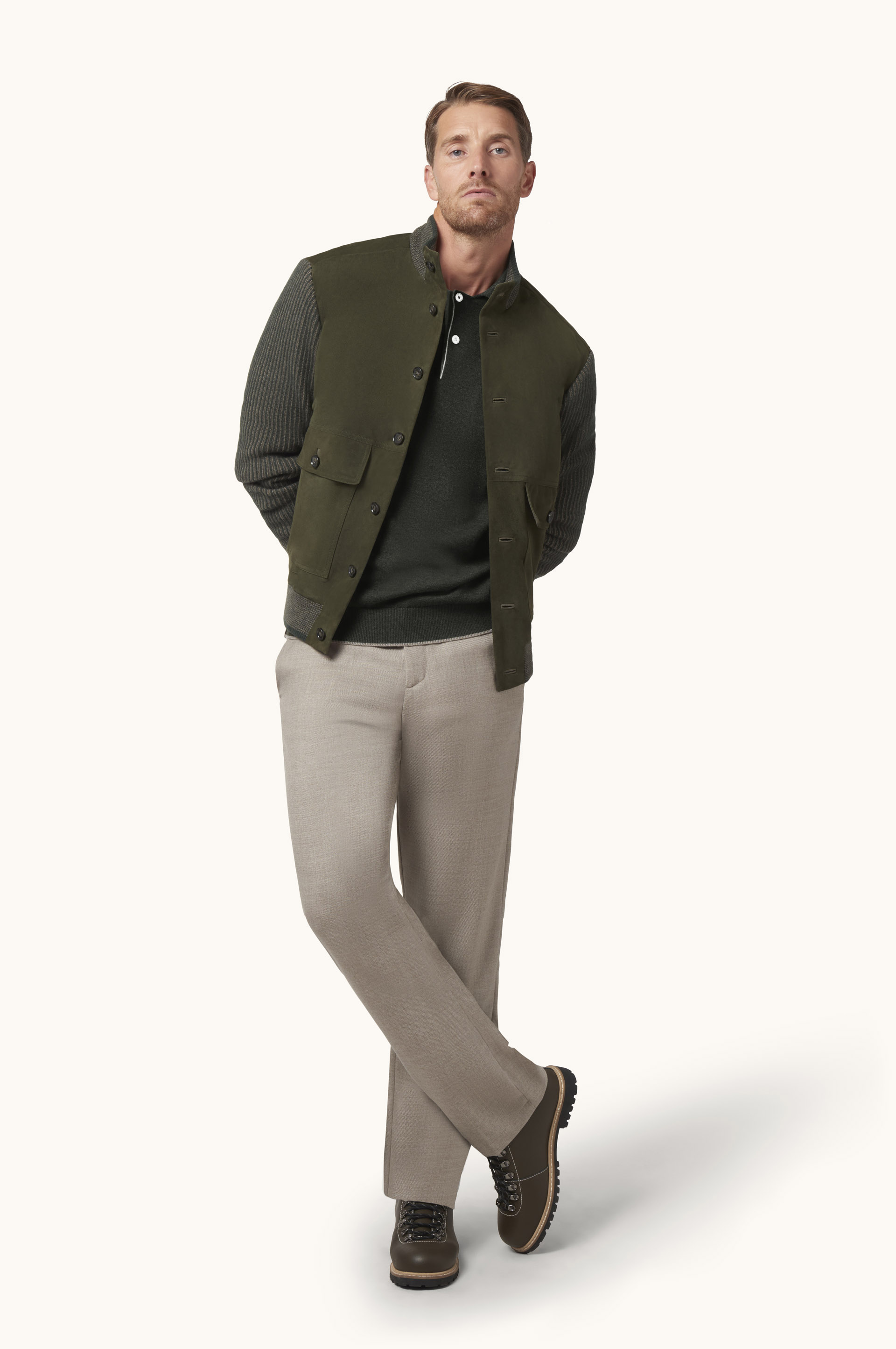 Piuma wool polo shirt image number 2