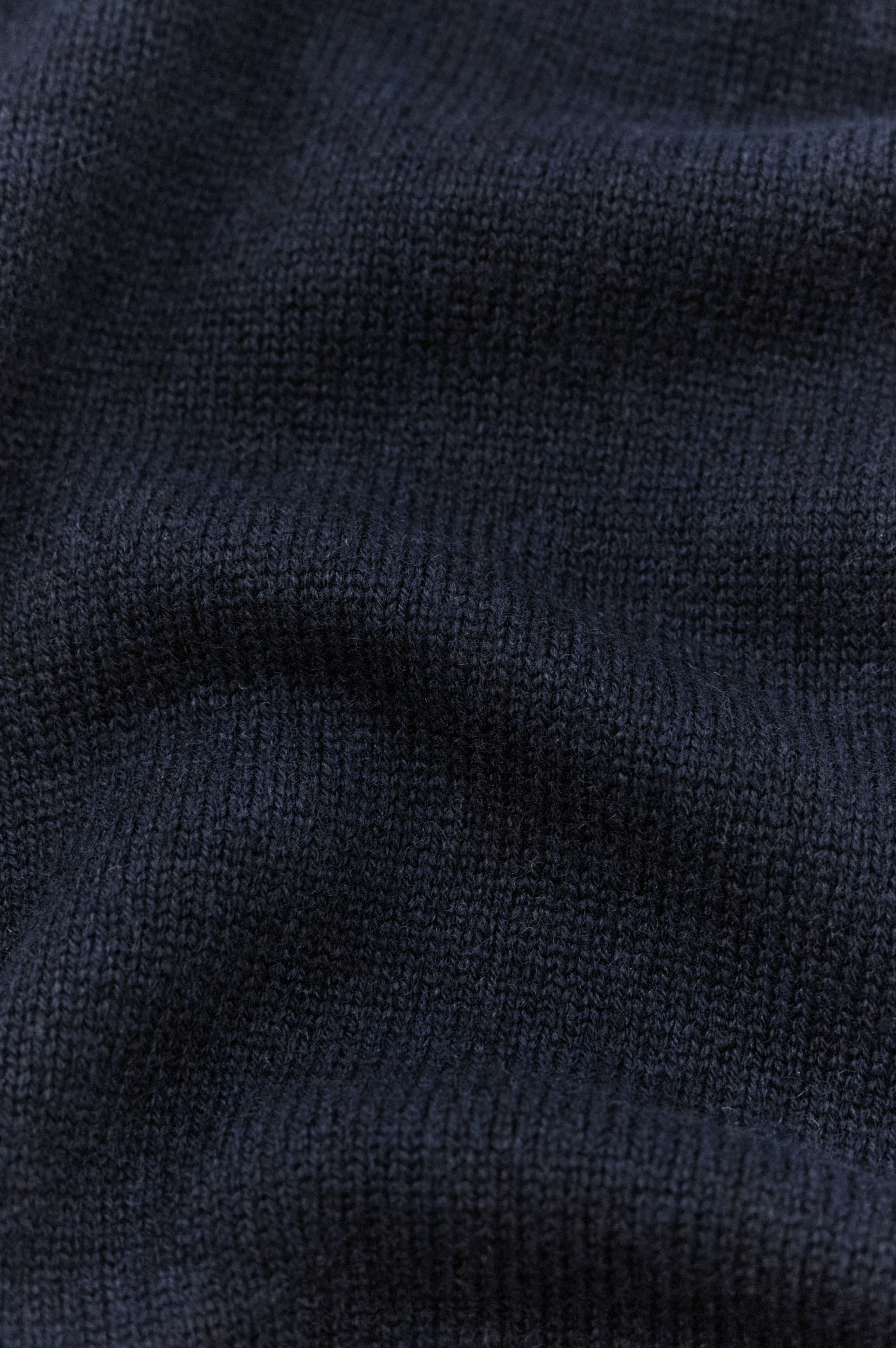 Half-zip sweater in wool and cashmere with suede details image number 2