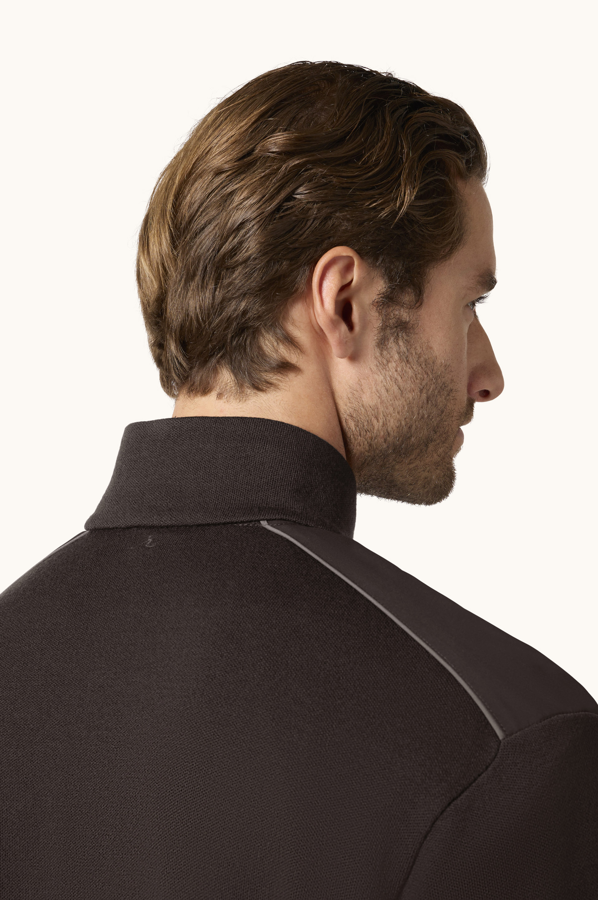 Wool Half-Zip Sweater with Typhoon&reg; Platinum Details image number 5