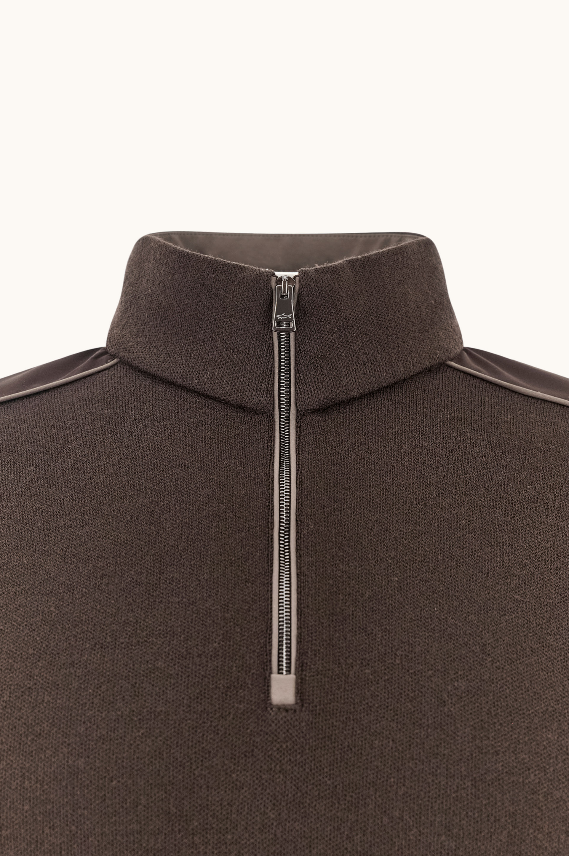Wool Half-Zip Sweater with Typhoon&reg; Platinum Details image number 6