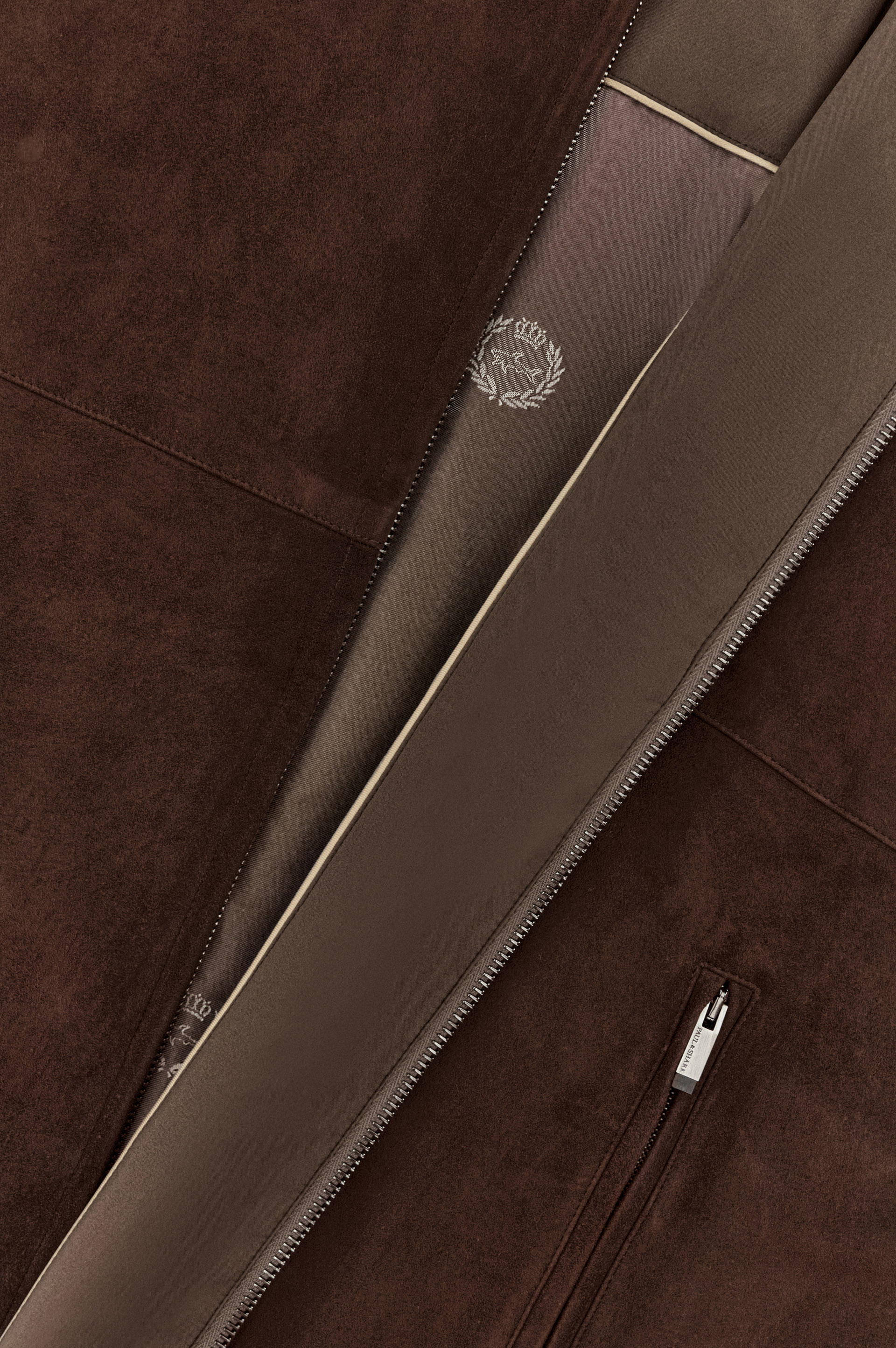 The Layover jacket in lana, cashmere e suede Aqualeather image number 4
