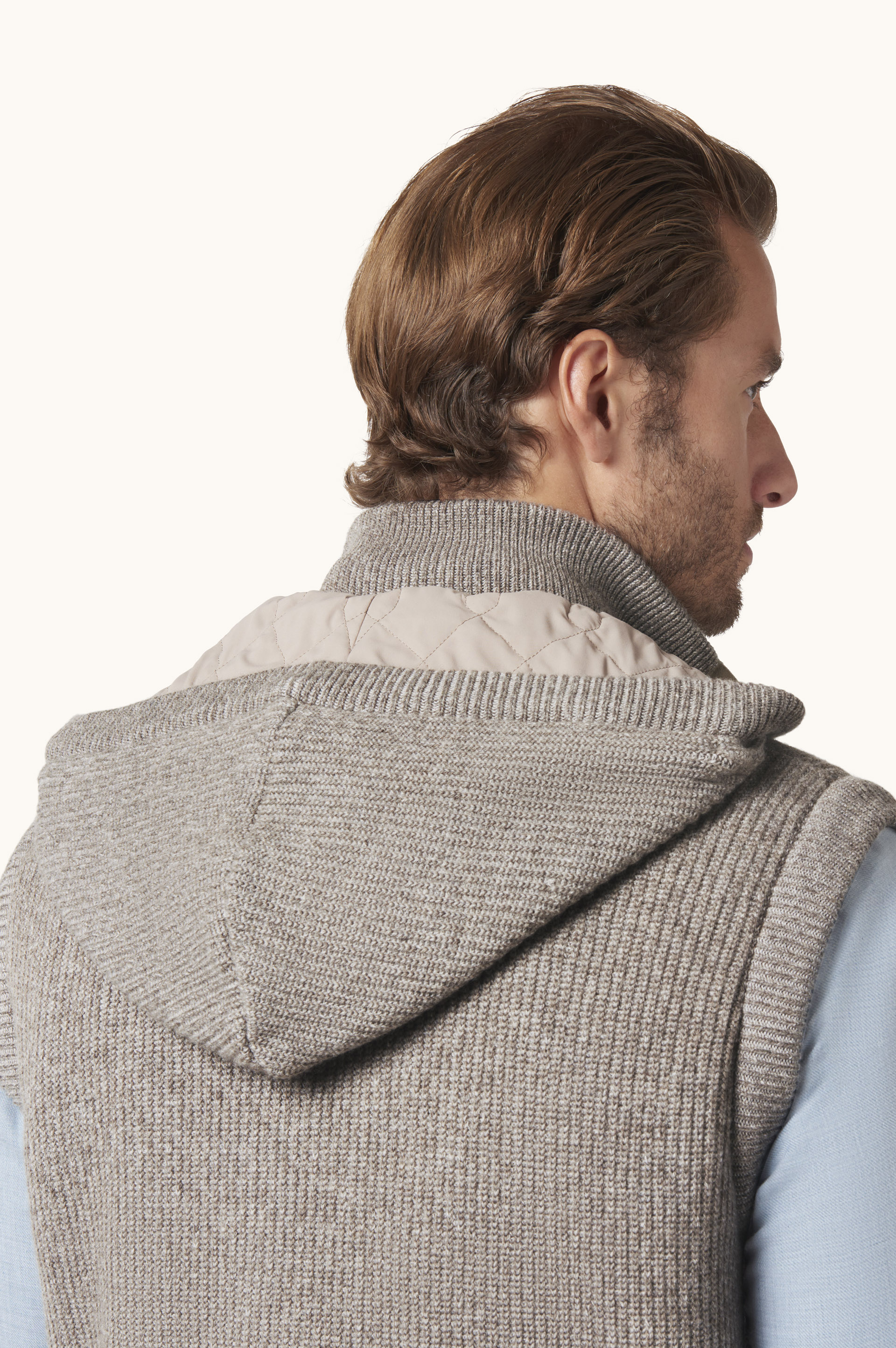 Gilet en laine et cachemire image number 5
