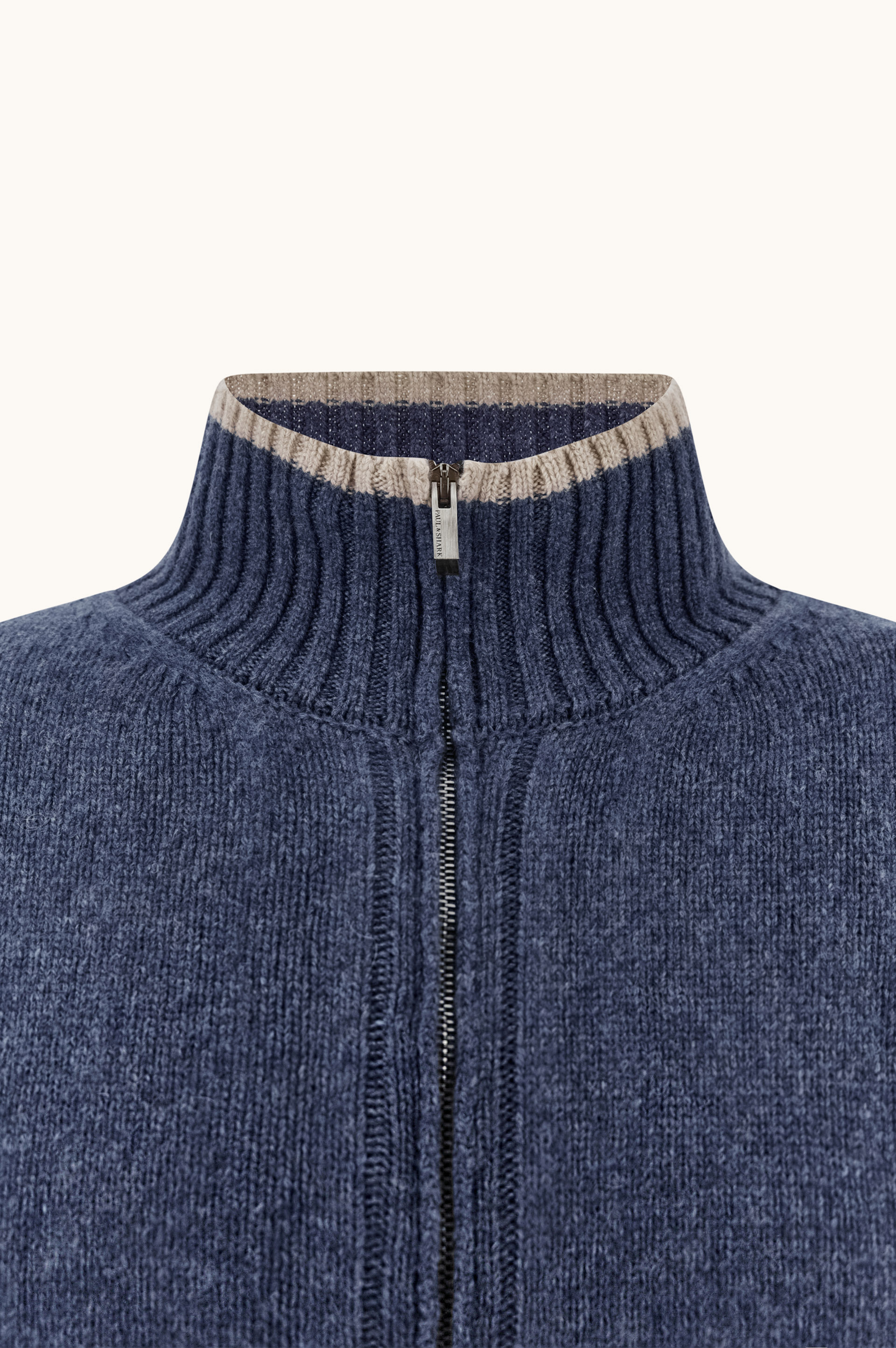 Zip-up cashmere cardigan image number 5