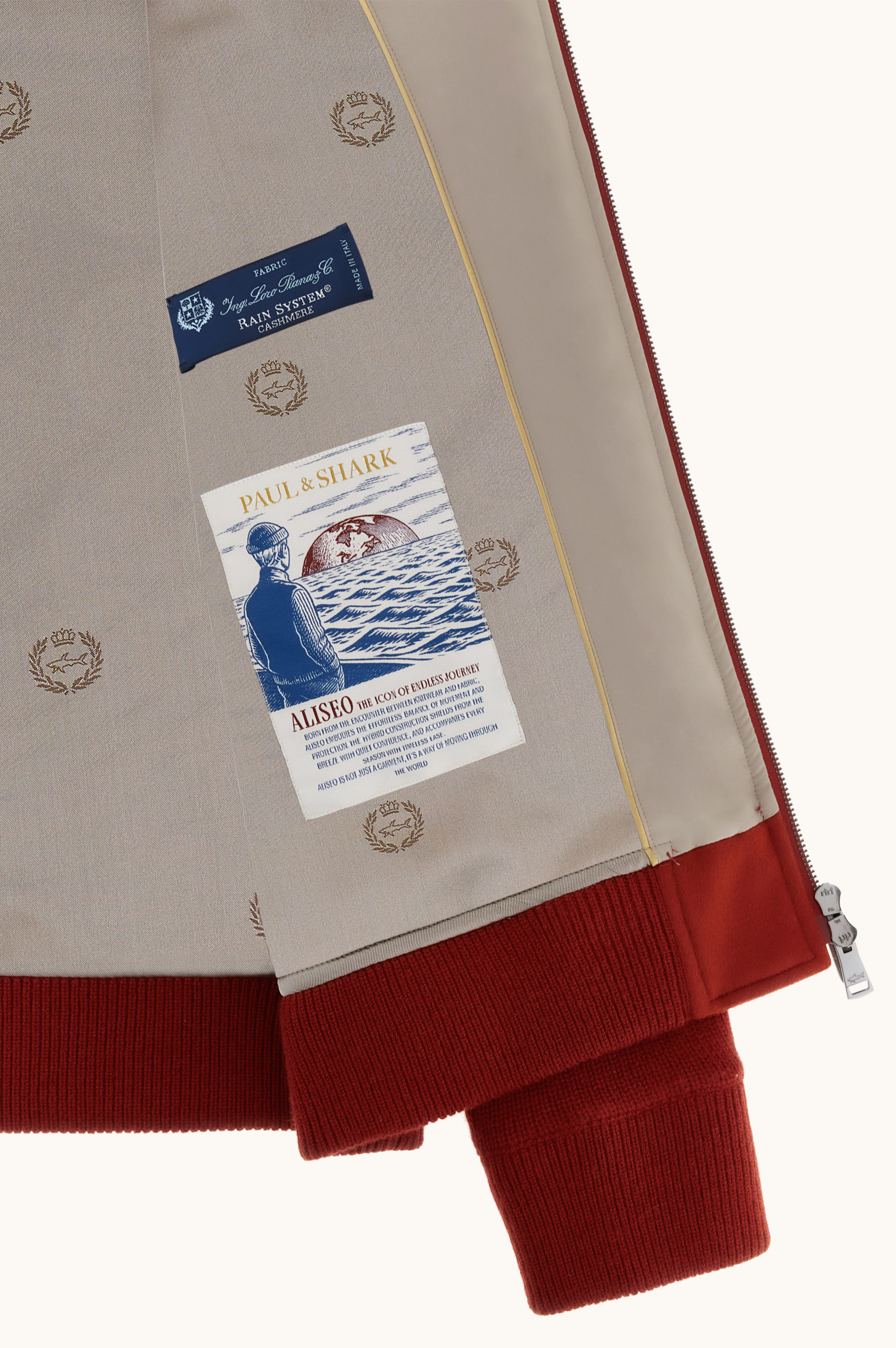 Aliseo Wool and Cashmere Blouson image number 7