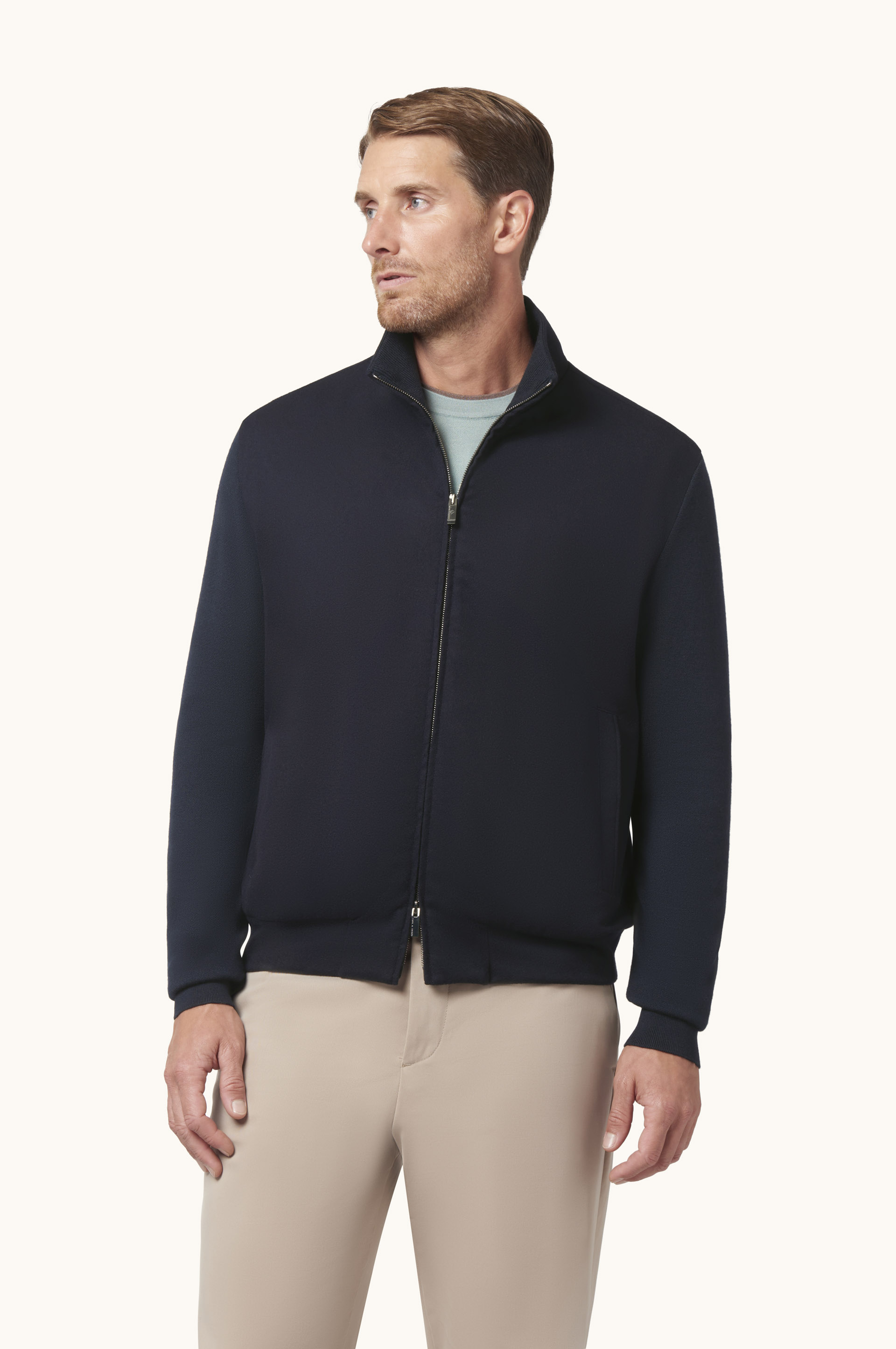 The Layover jacket in wool and cashmere  image number 0