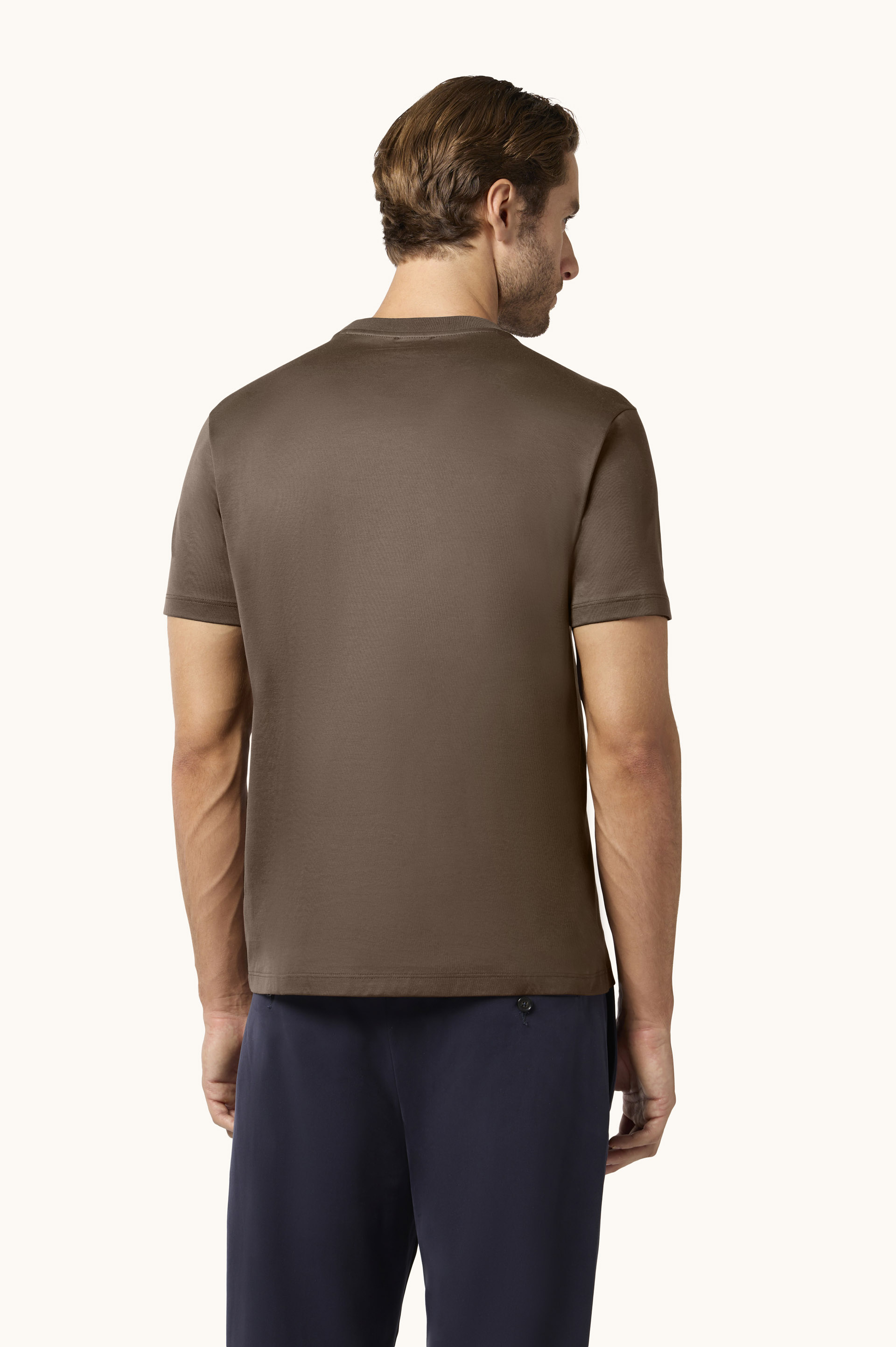 Camiseta de algod&oacute;n Aqua Touch con bordado del logo image number 3
