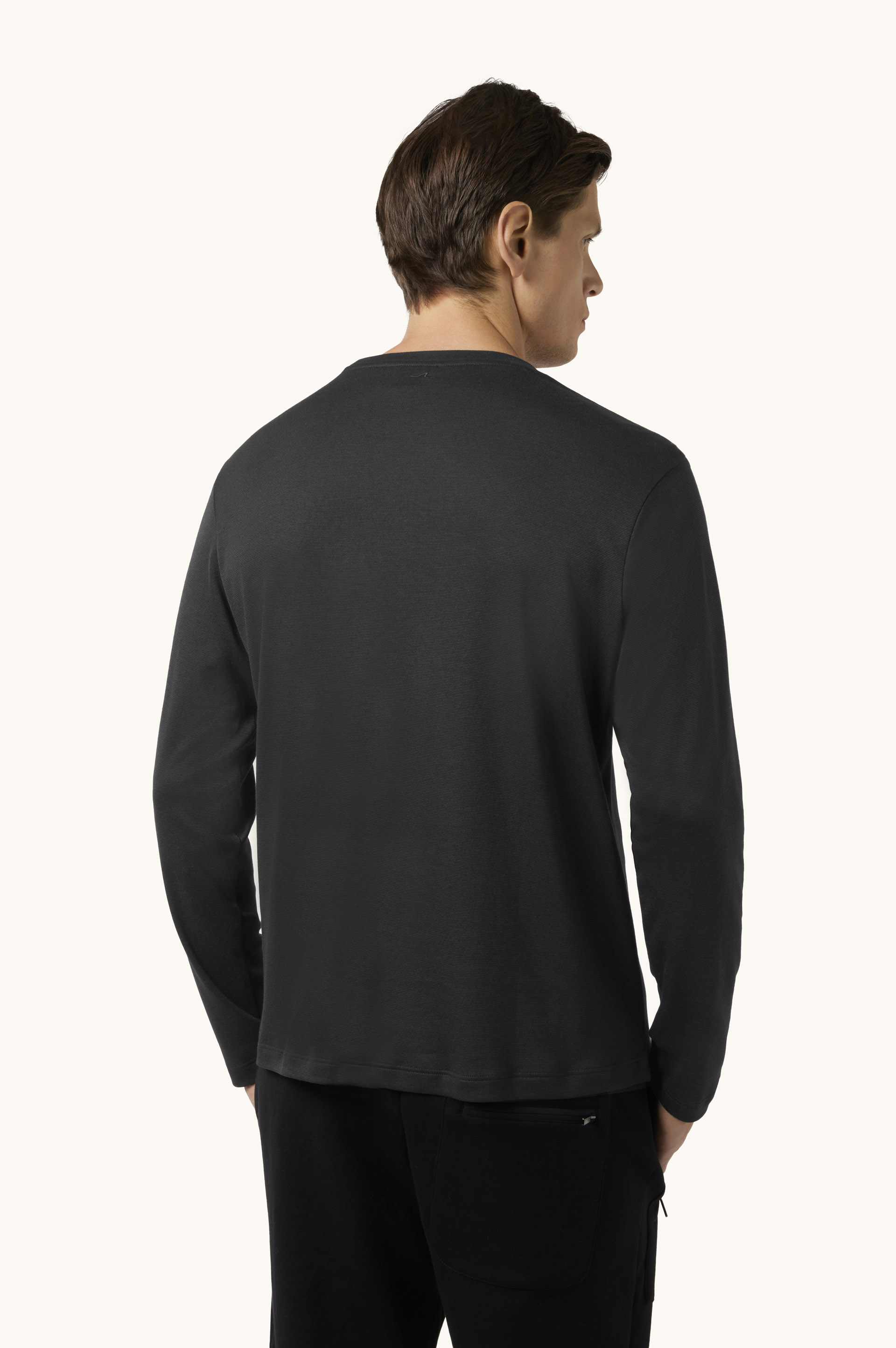 Fil-&agrave;-fil Cotton Blend T-Shirt image number 3