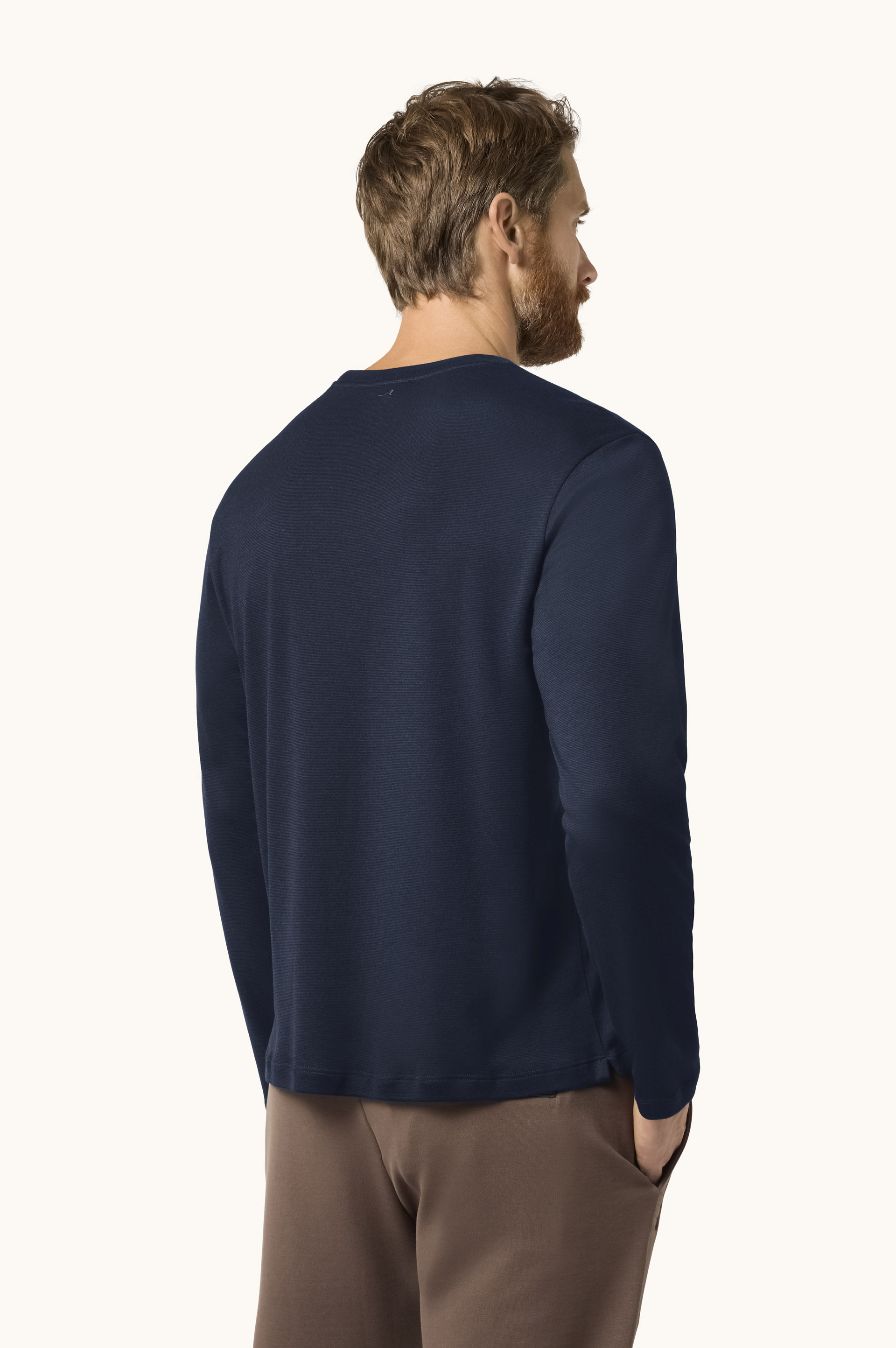 Fil-&agrave;-fil Cotton Blend T-Shirt image number 3
