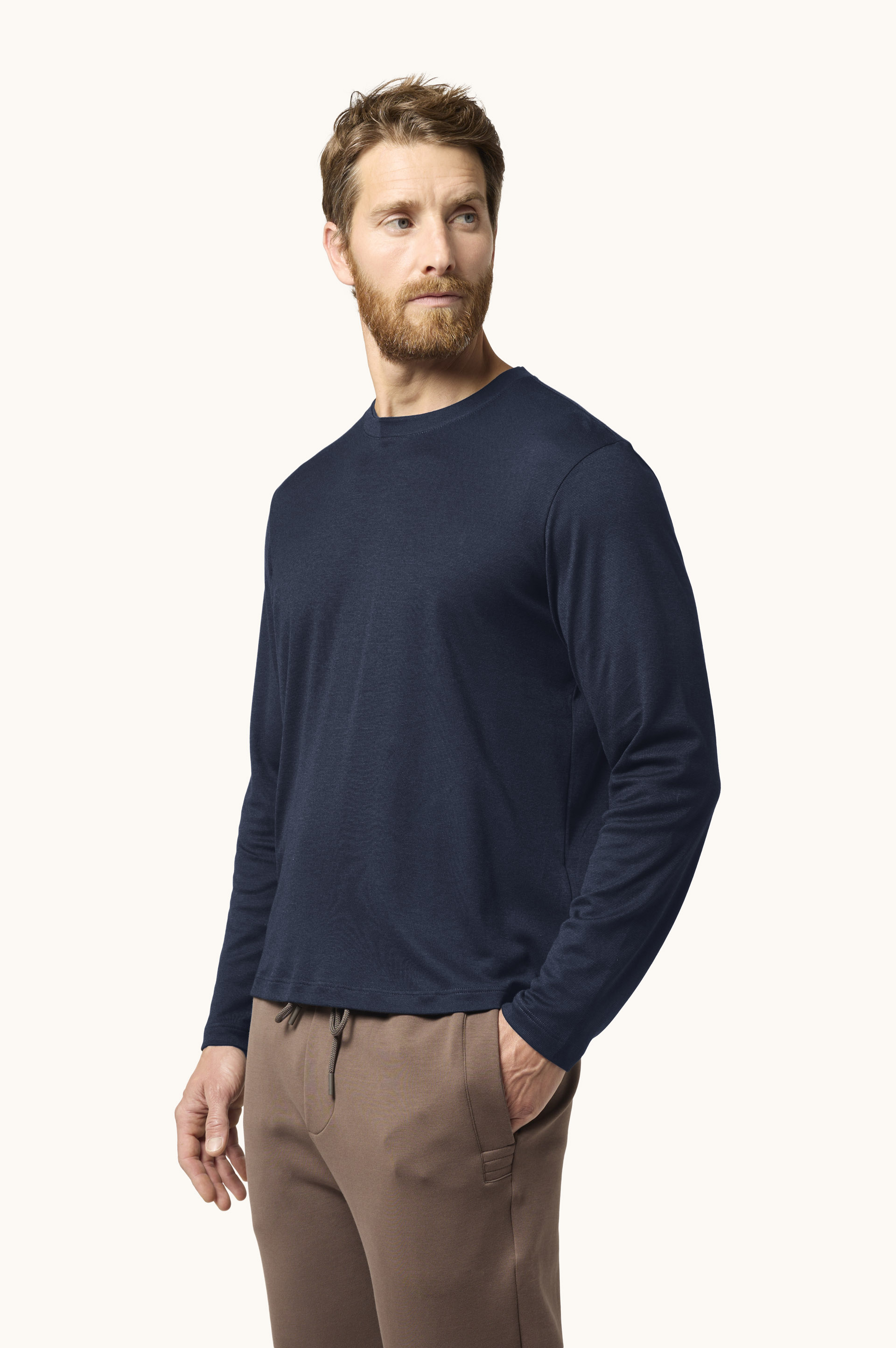 Fil-&agrave;-fil Cotton Blend T-Shirt image number 0