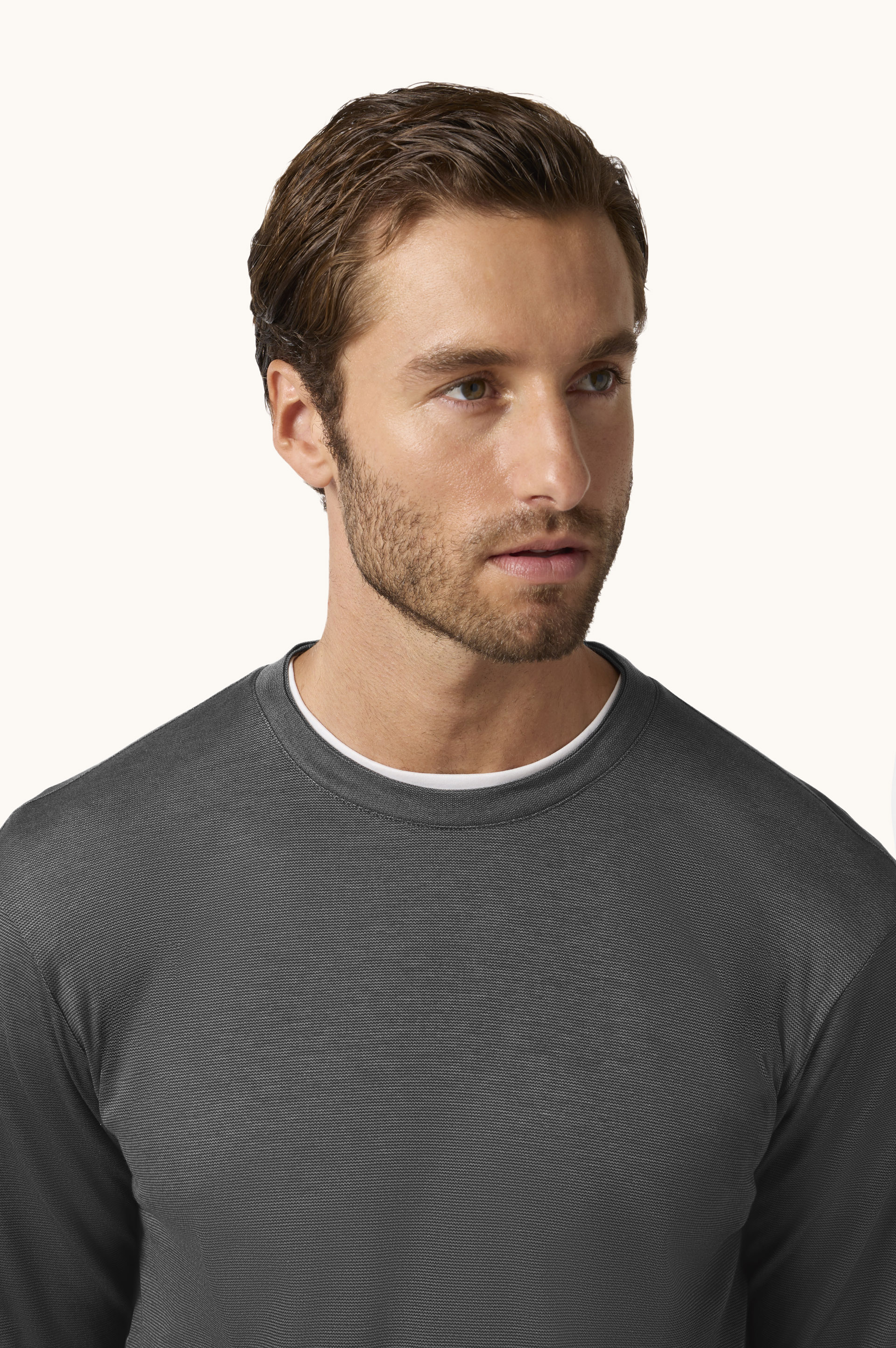 Camiseta fil-&agrave;-fil en mezcla de algod&oacute;n image number 4