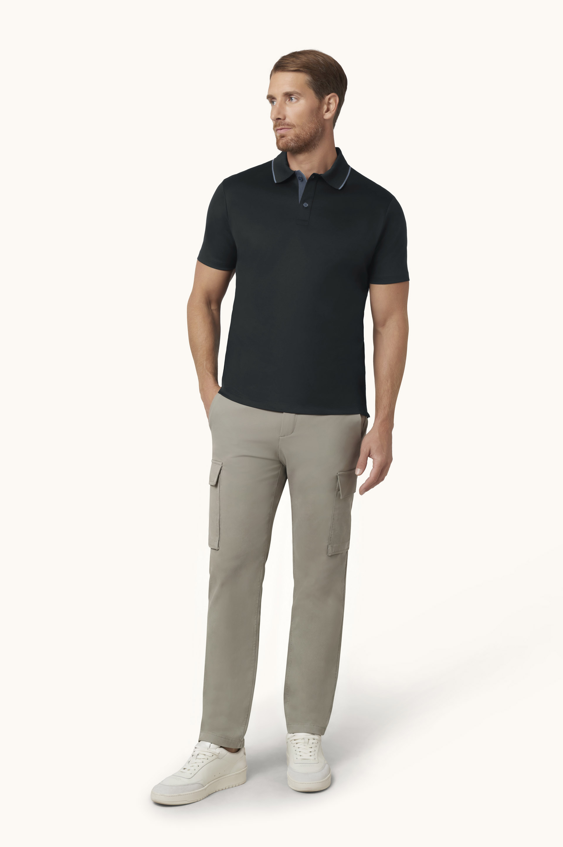 Aqua Touch Cotton Polo Shirt image number 2